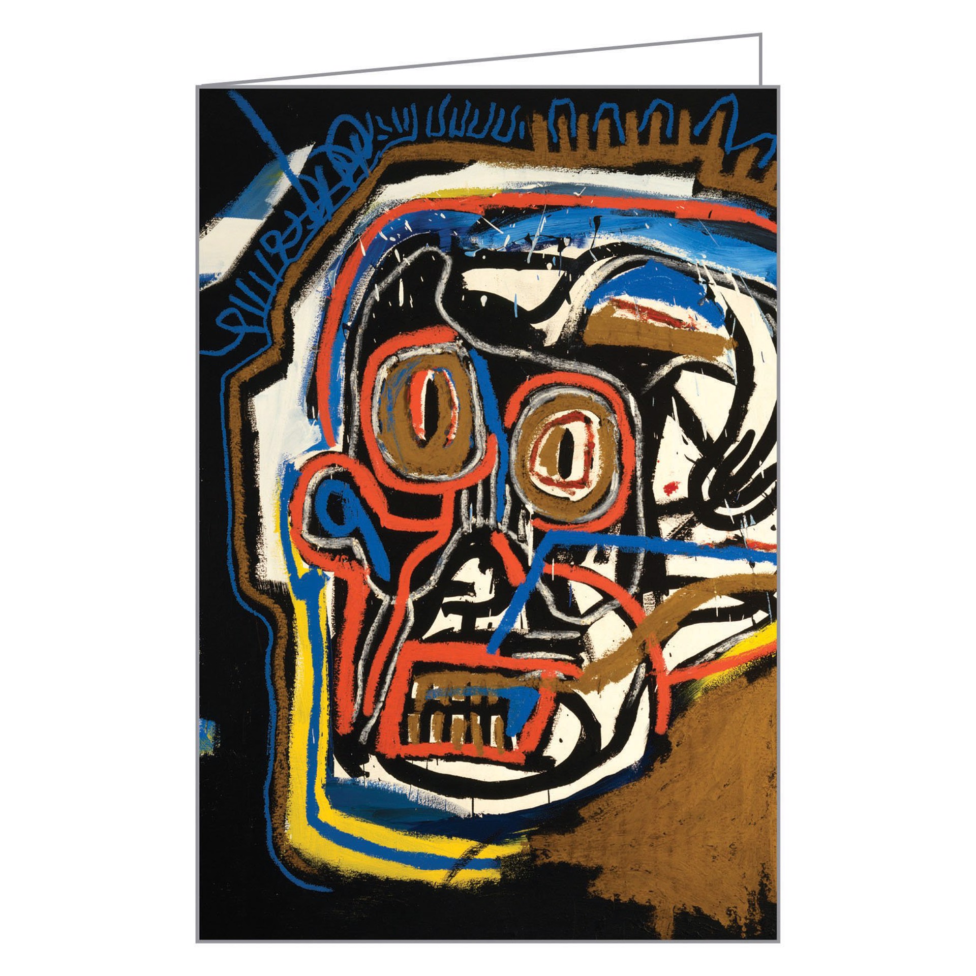 Jean-Michel Basquiat FlipTop Notecard Box by Jean-Michel Basquiat
