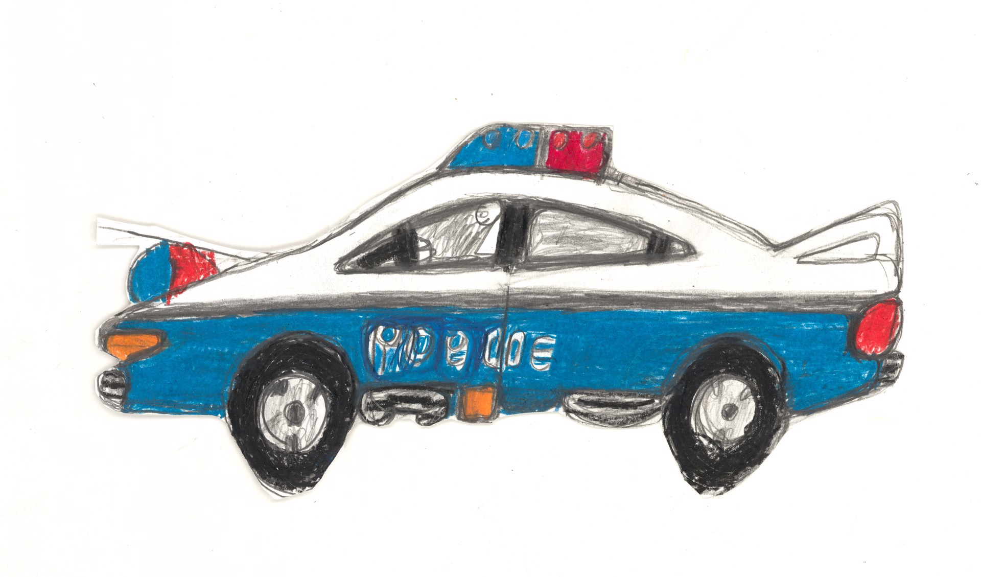 Police Car by Michael Haynes