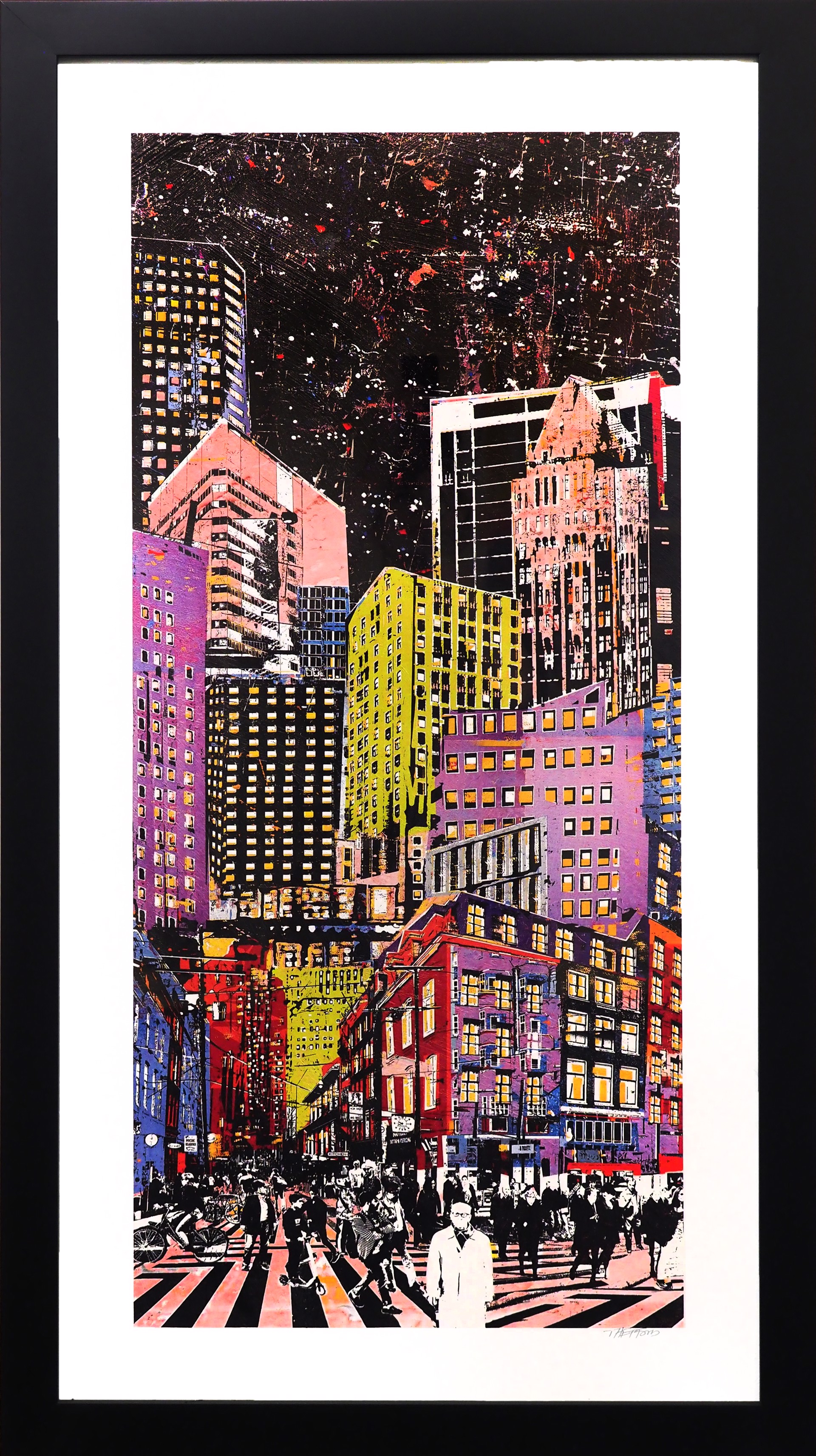 Big City at Night II by Daryl Thetford