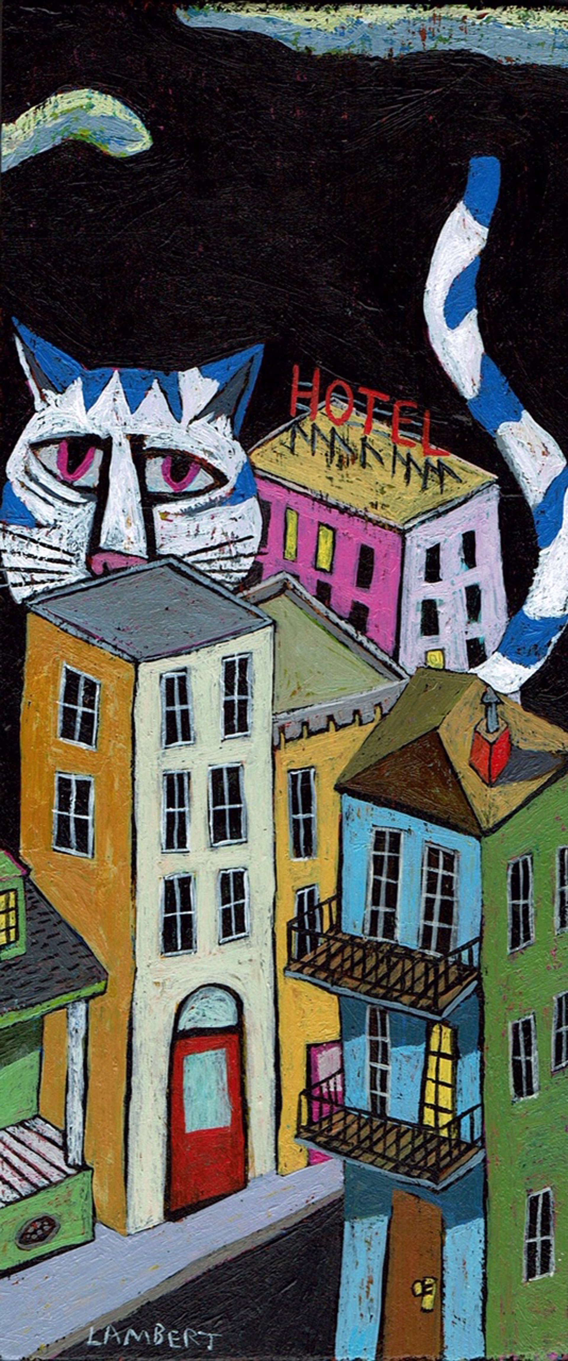French Quarter Cat by David Lambert
