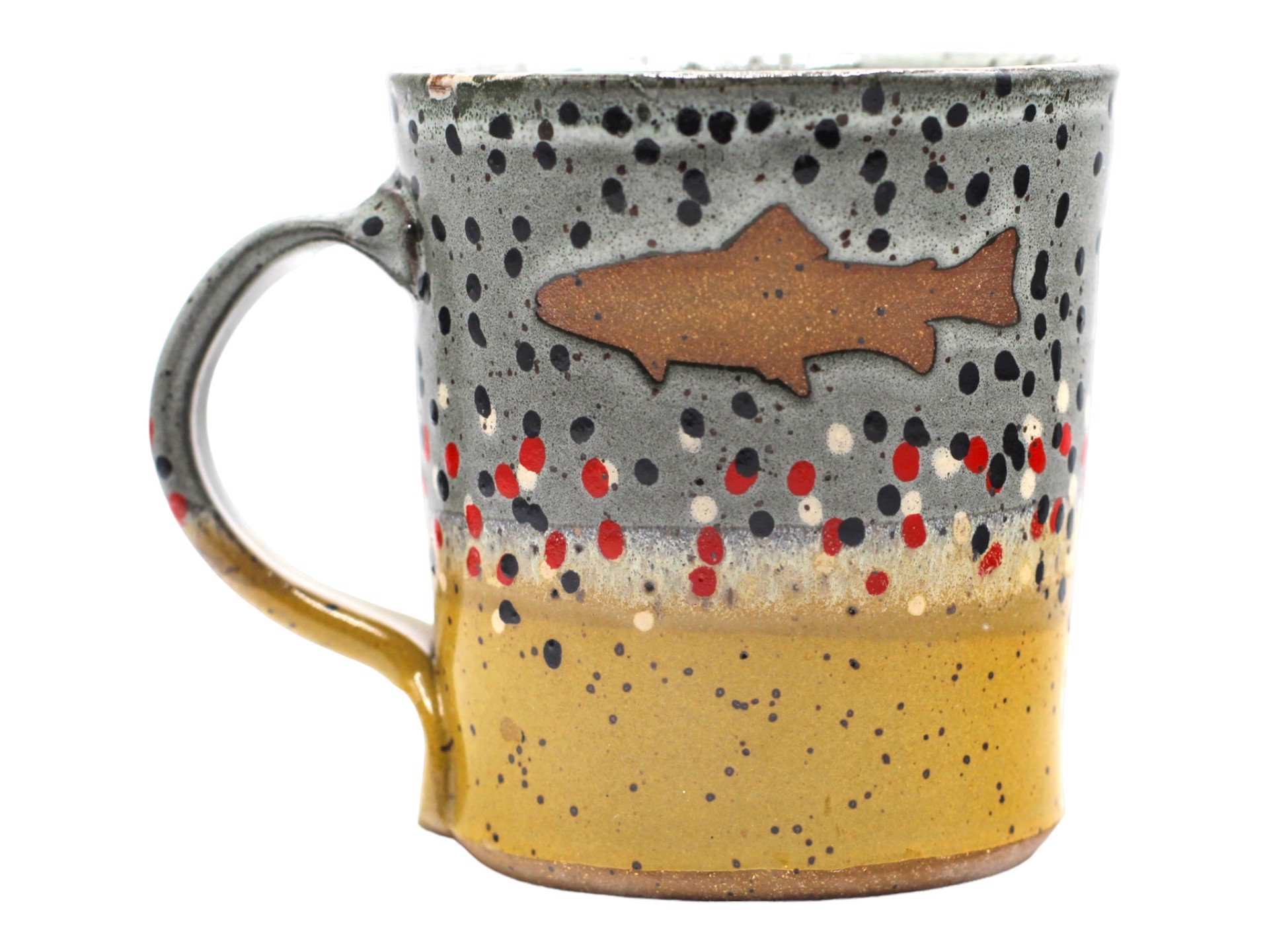 Brown Trout Mug by Stephen Mullins