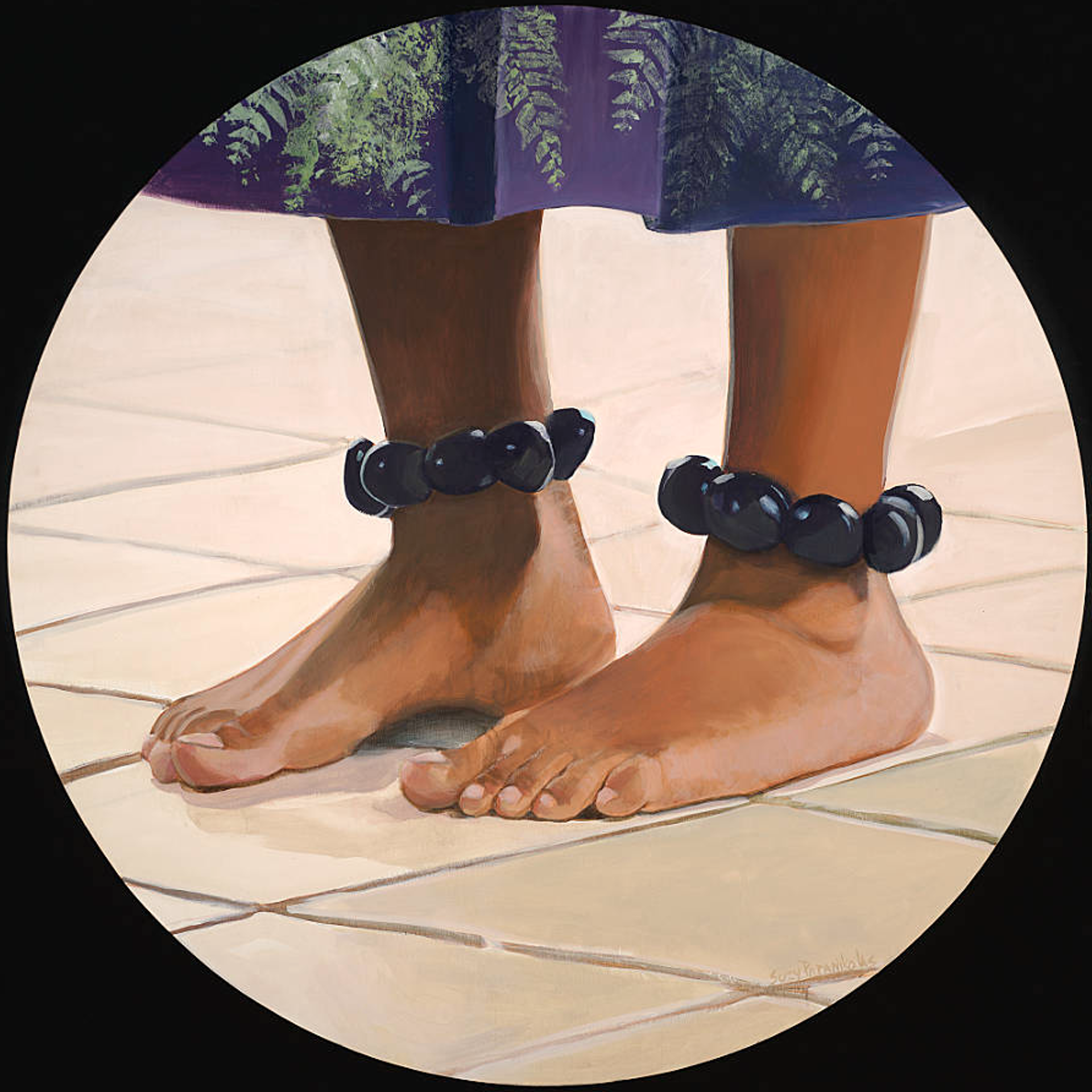 Round Dancers Feet by Suzy Papanikolas