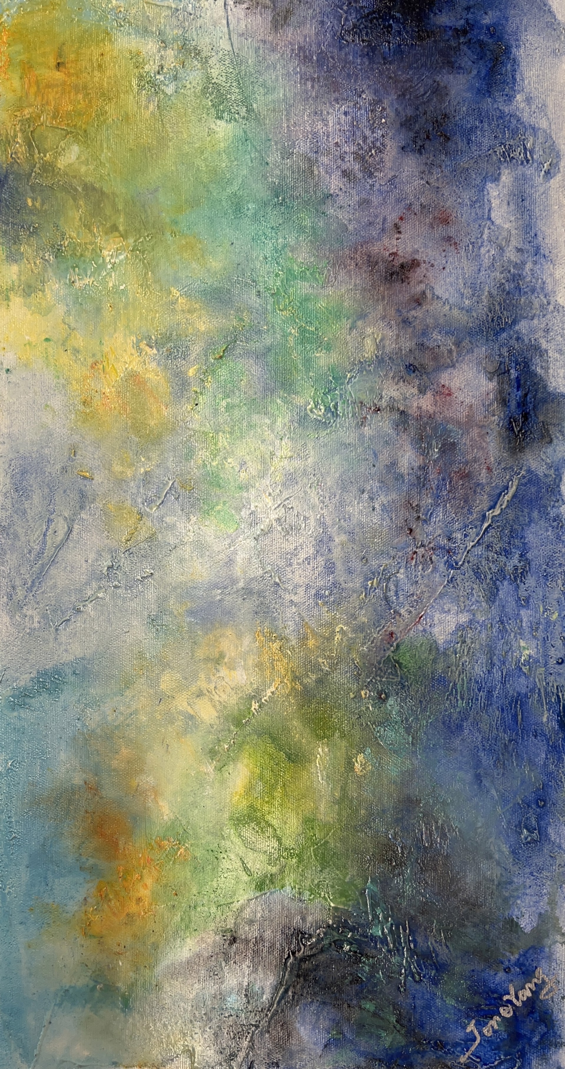 NON-TEXTURED ABSTRACT II by JANE YANG