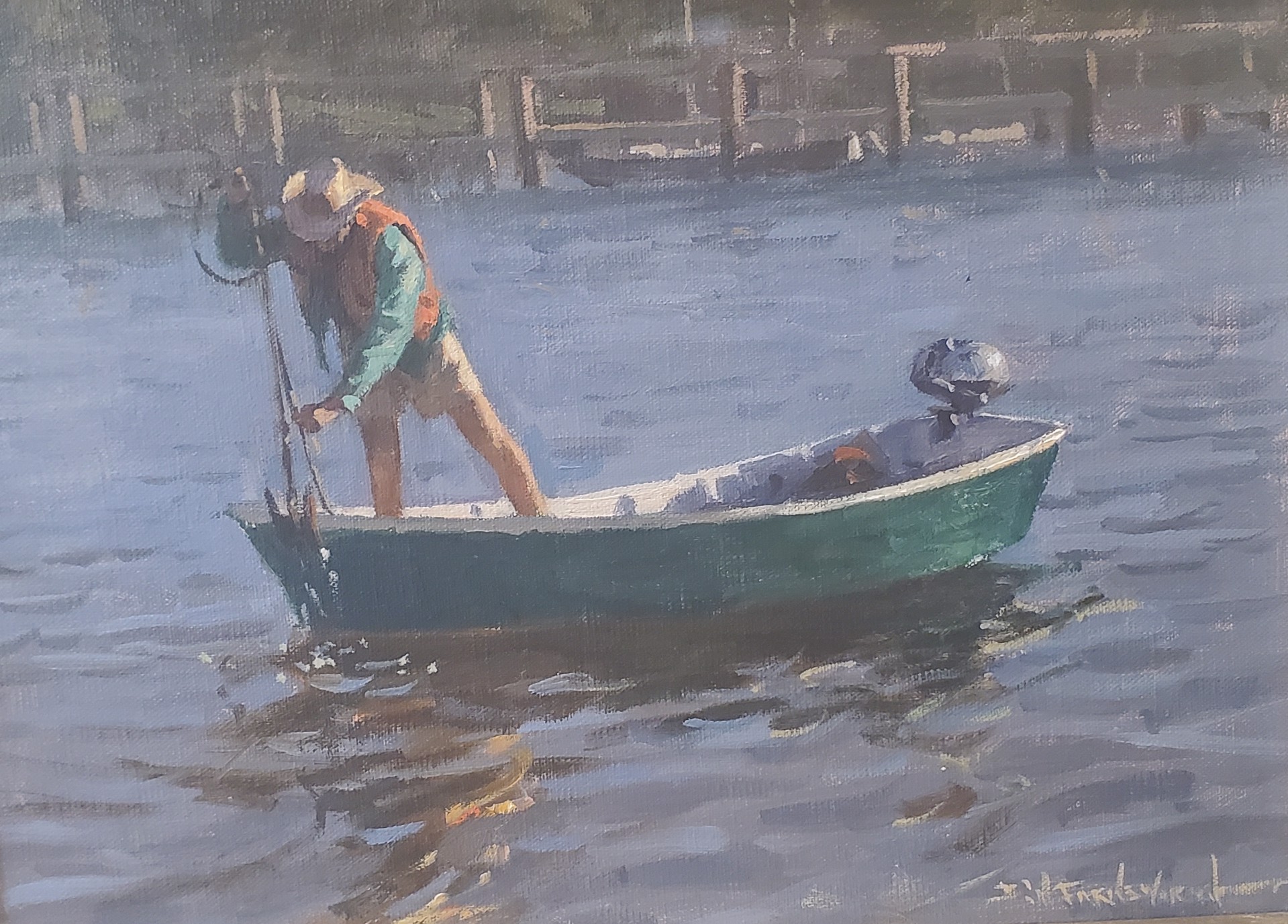 Anchors Away by Bill Farnsworth