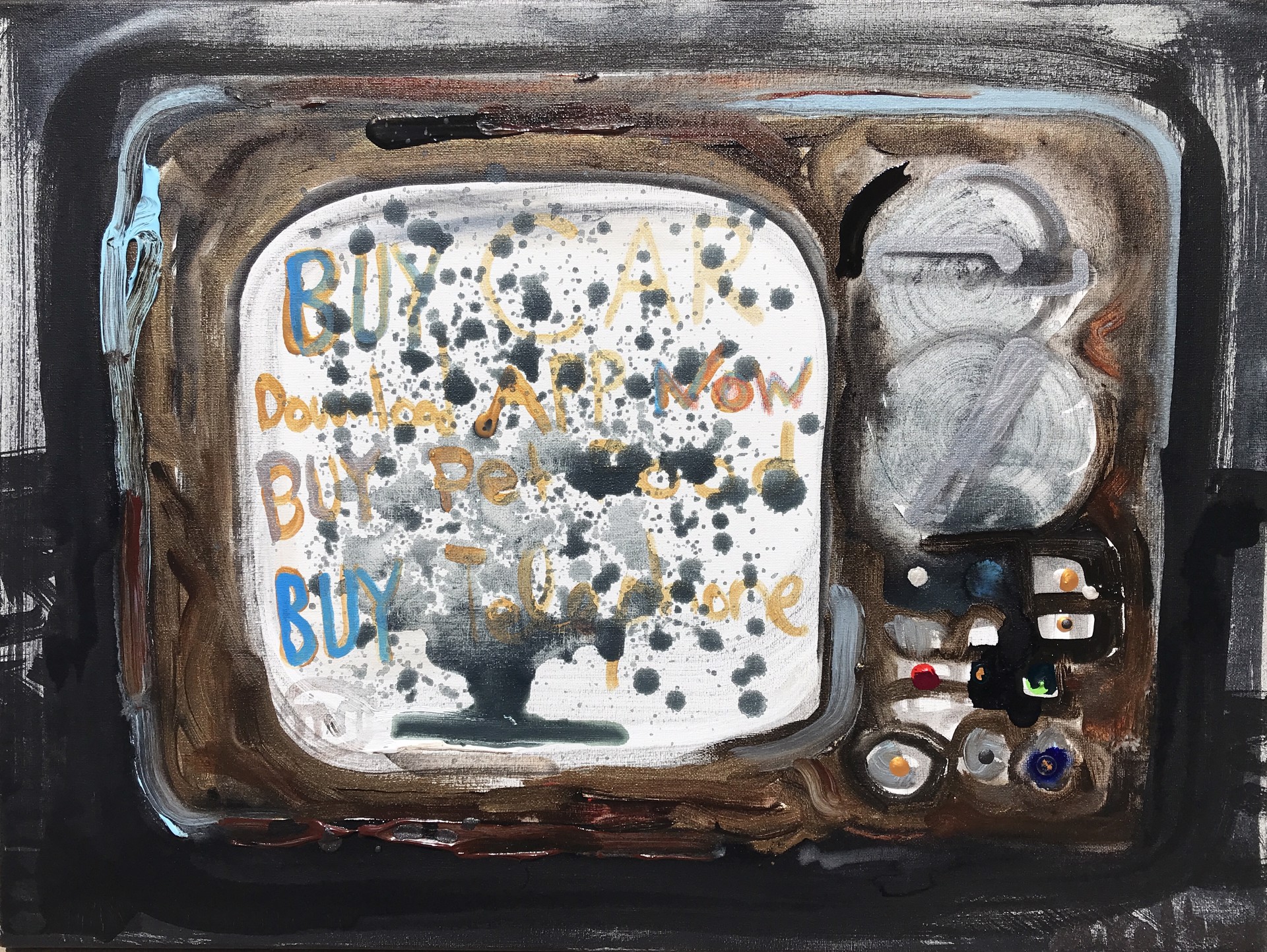 TV Commercials with Bad Reception by Mikey Kettinger