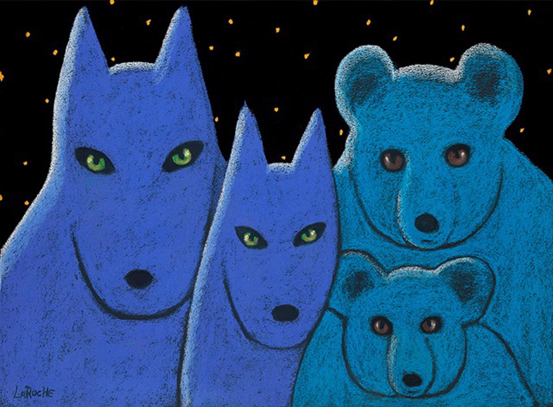 Bears and Wolves and Stars...Oh My! by Carole LaRoche