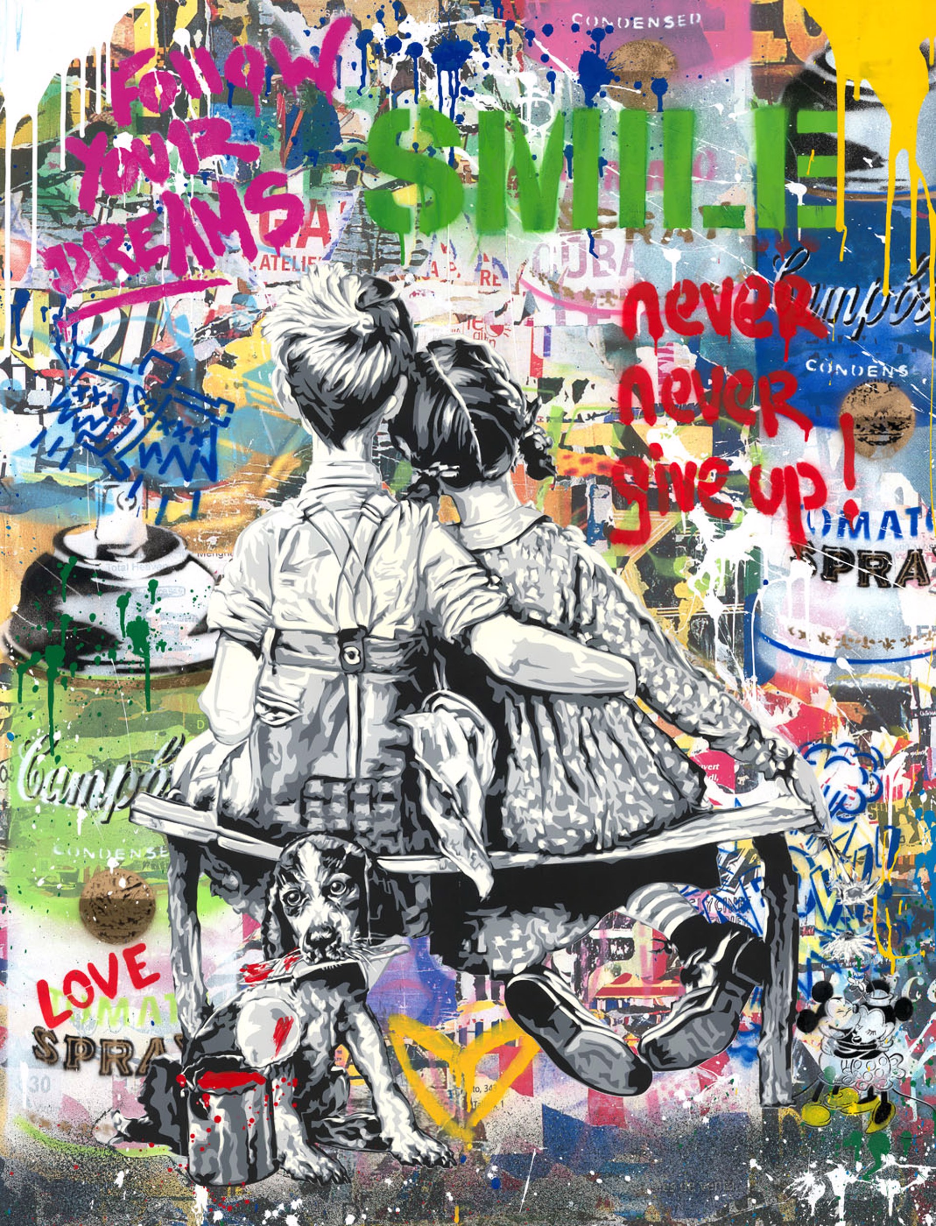 Work Well Together By Mr. Brainwash (b. 1966) | New River Fine Art