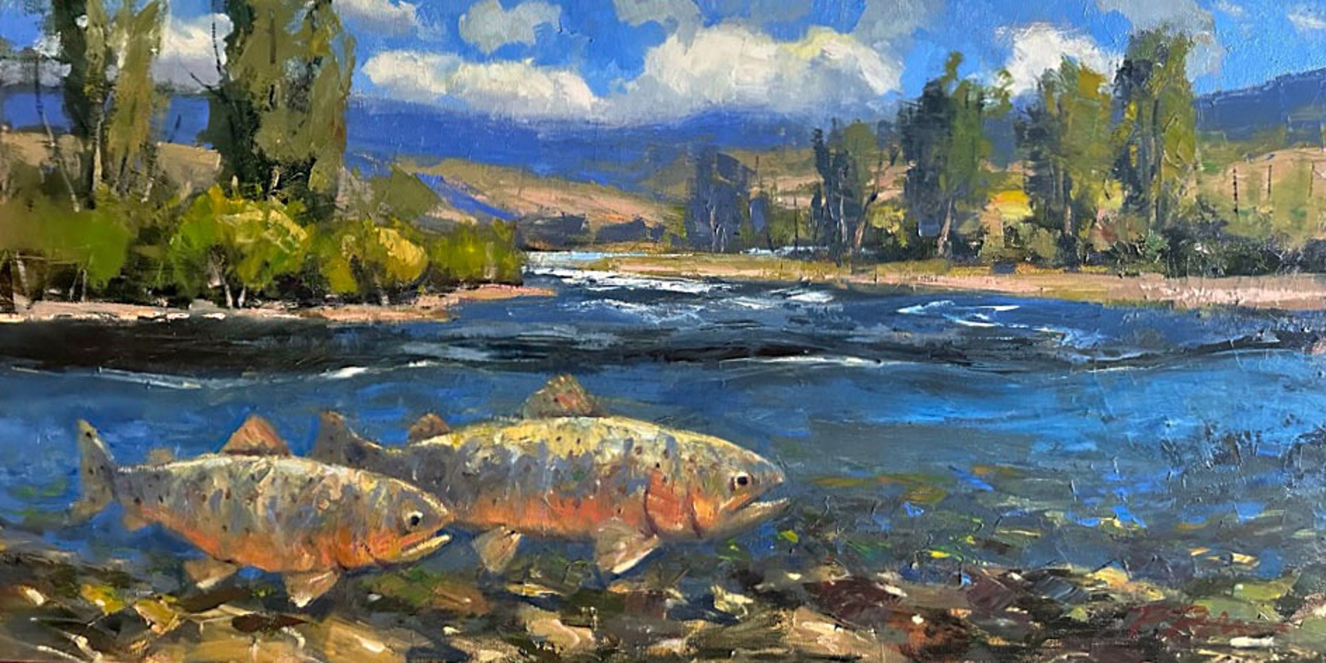 Gunnison Trout by Perry Brown