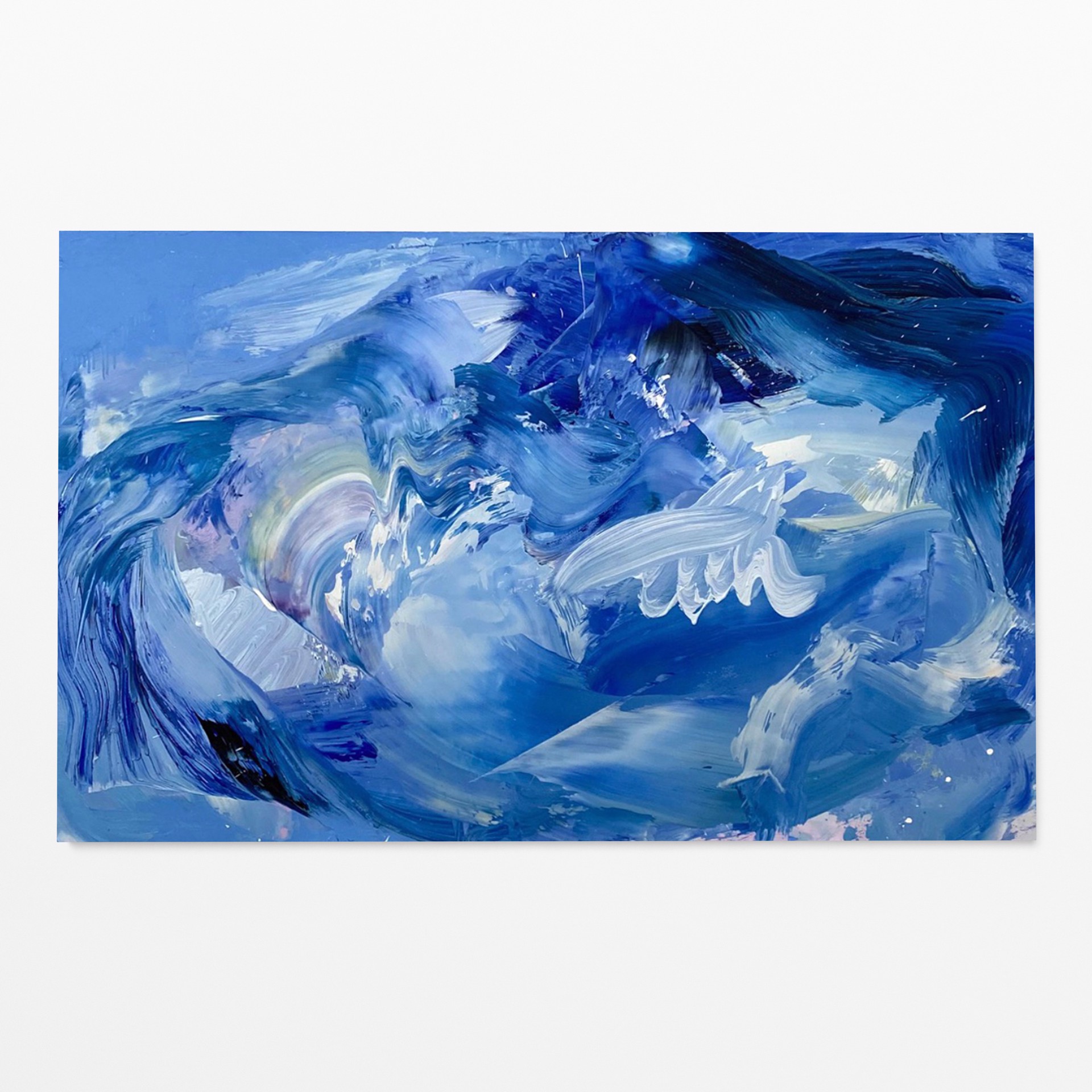 Blue Color Study Landscapes by Jane LaFarge Hamill