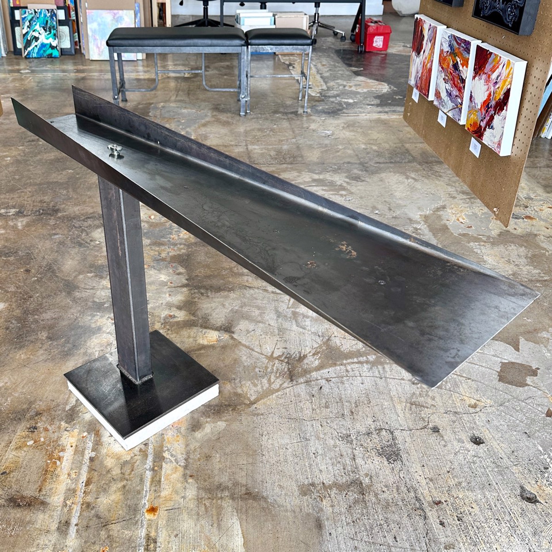 "Steel Table 1" by Kraig Foote by Art One Resale Inventory