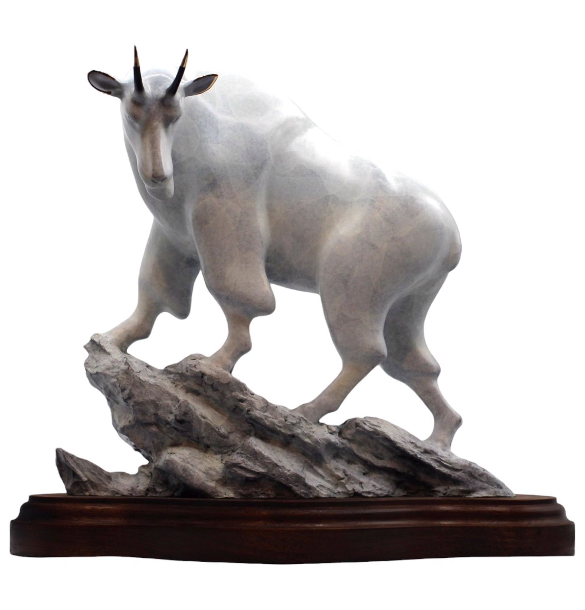 Pinnacle Pontiff (Mountain Goat) by Robert Deurloo