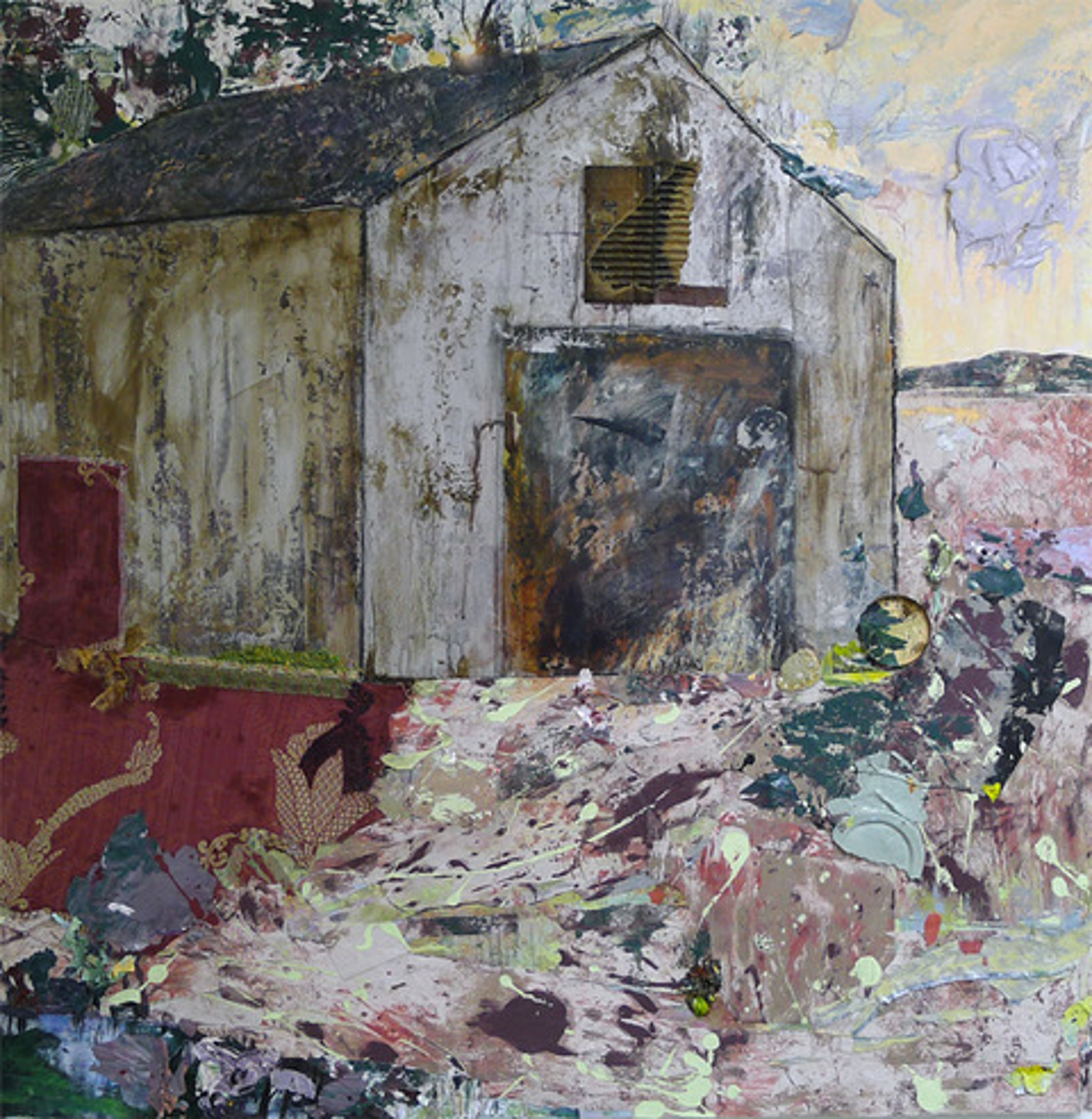Barn Series: Sundown by Brenda Cirioni