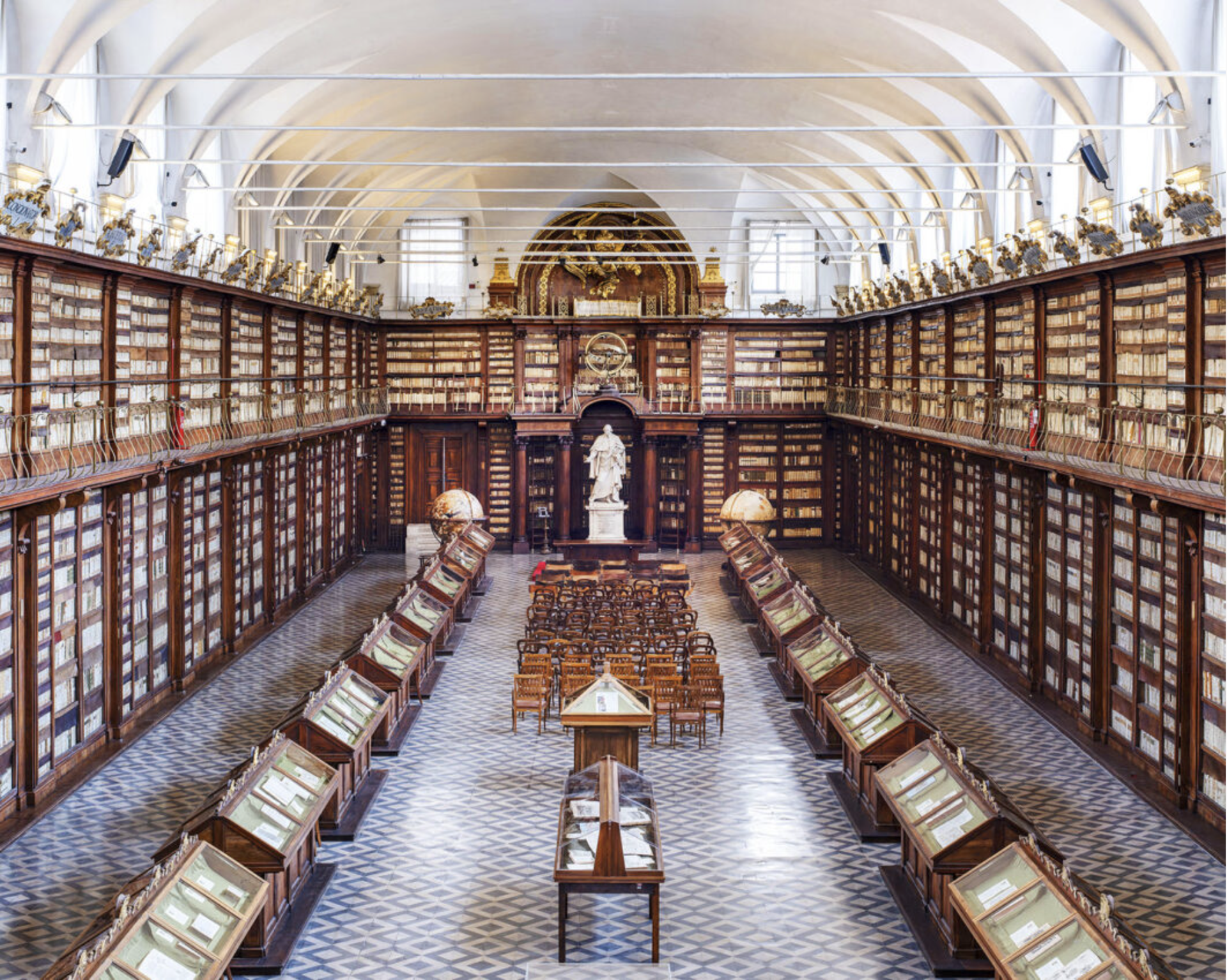 Biblioteca Casanatense, Rome, Italy by Reinhard Gorner