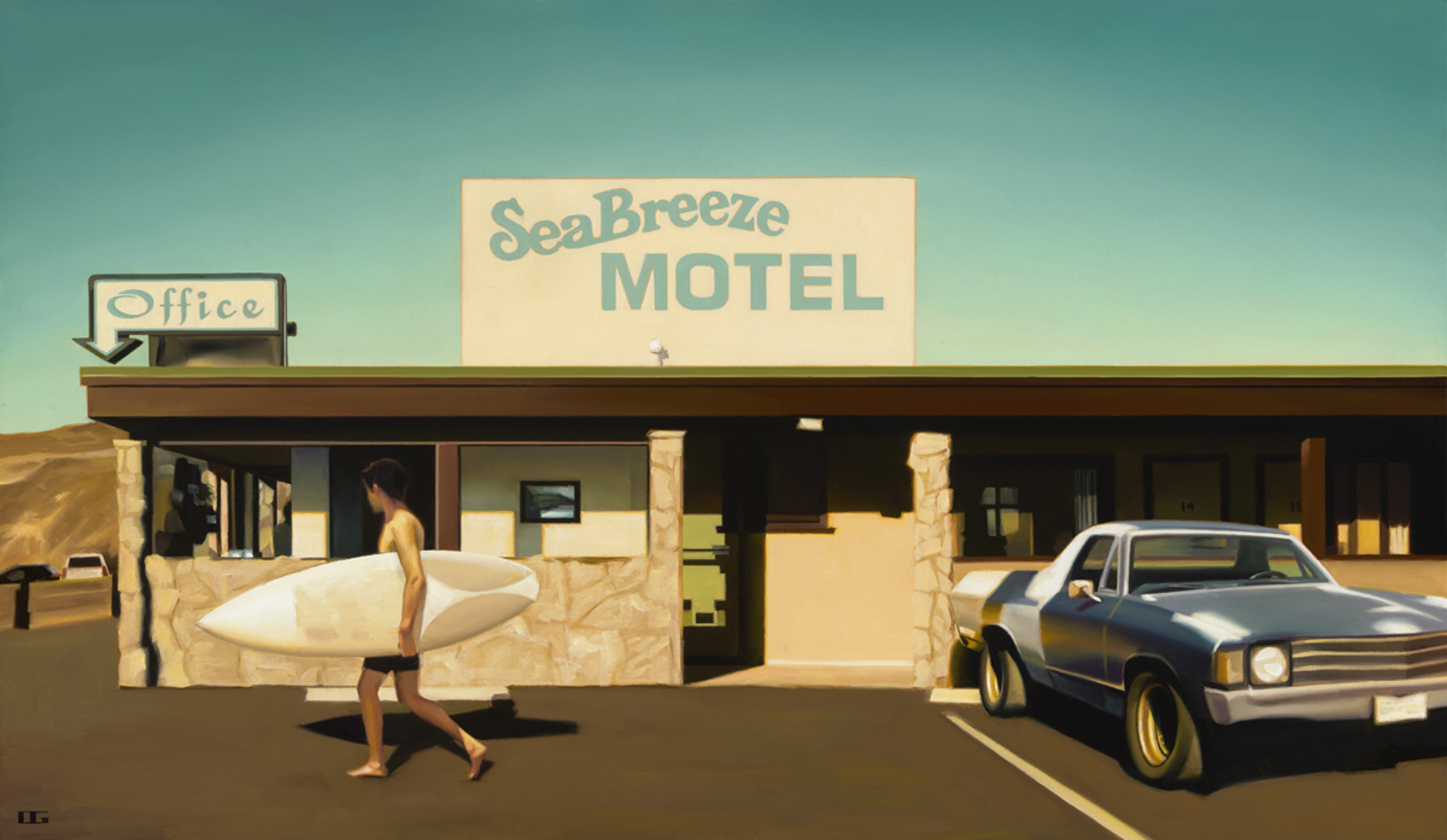 Sea Breeze Motel (S/N) by Carrie Graber