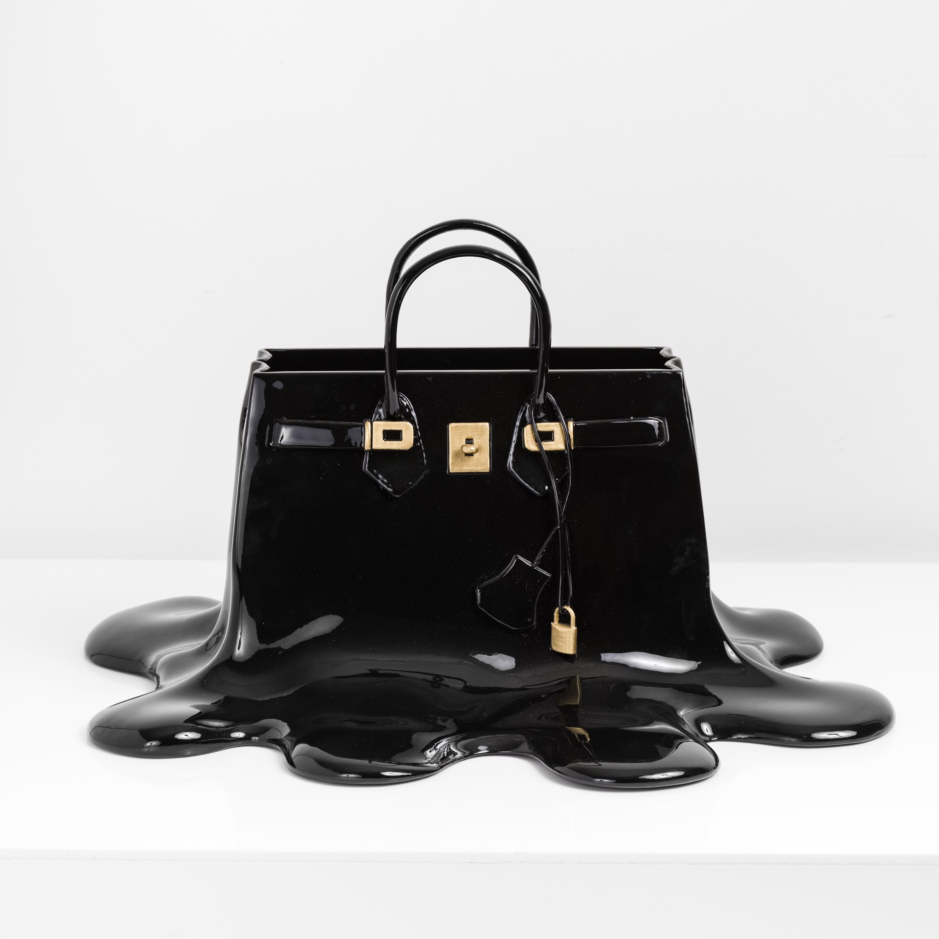 Hermès Black - Gold Hardware by Becky Rosa