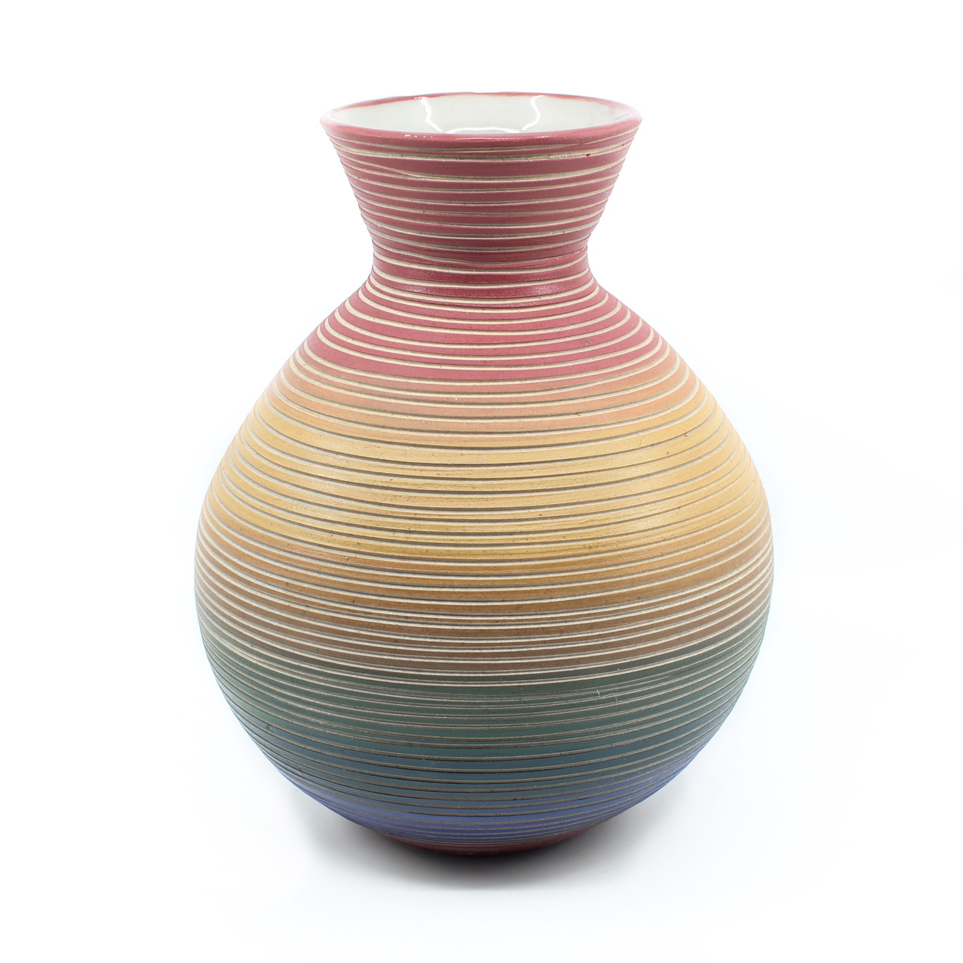 Rainbow Vase by Heather Bradley