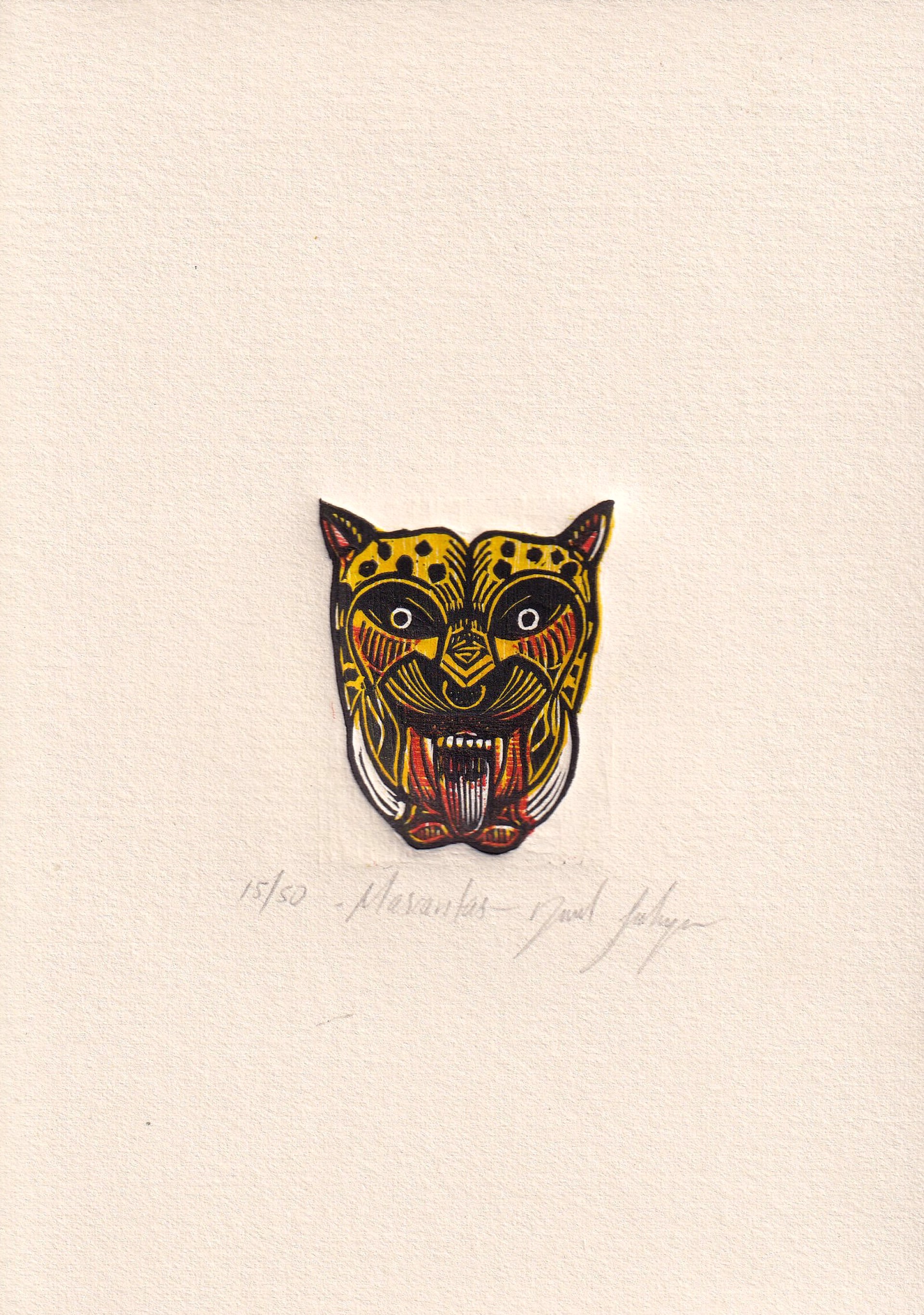 Mascaritas (Jaguar) by Daniel Salazar