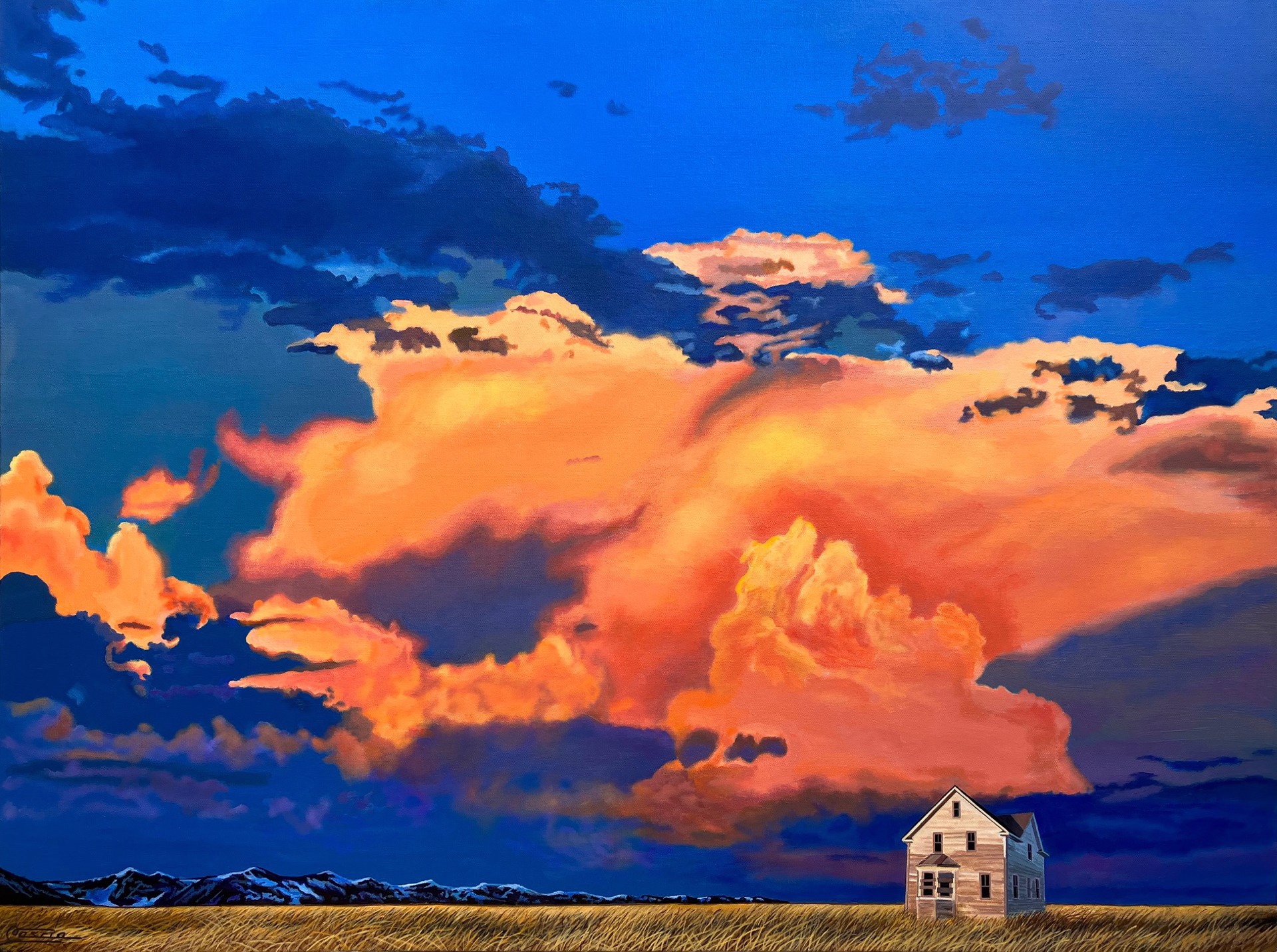 Clouds on Fire by BRUCE CASCIA