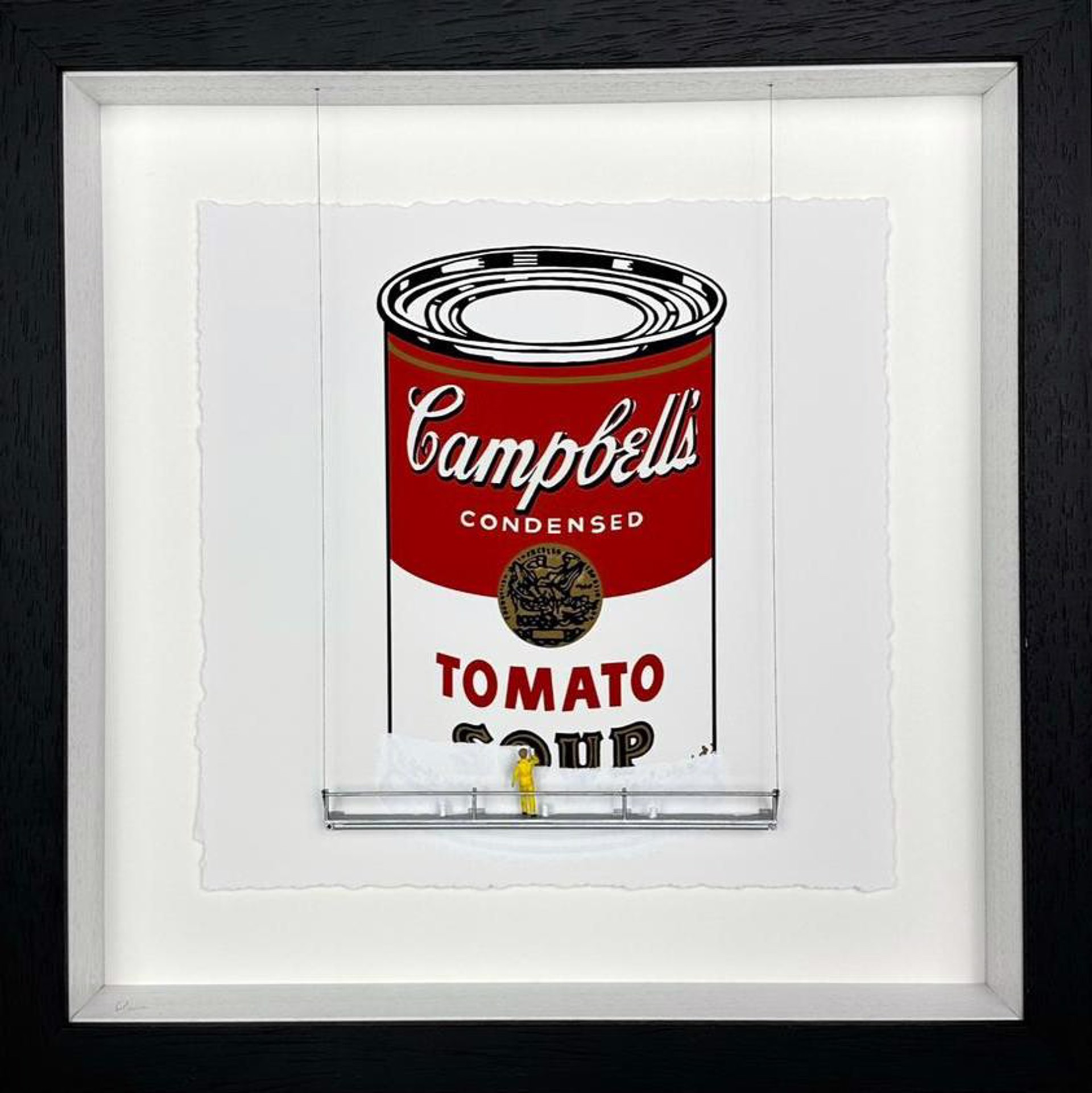 Scrubbed Out Campbells Soup Can by Roy's People