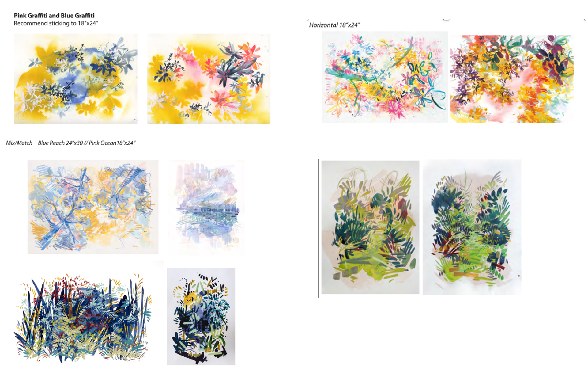BMC CLAY (5) sets of prints by Kristin Chronic