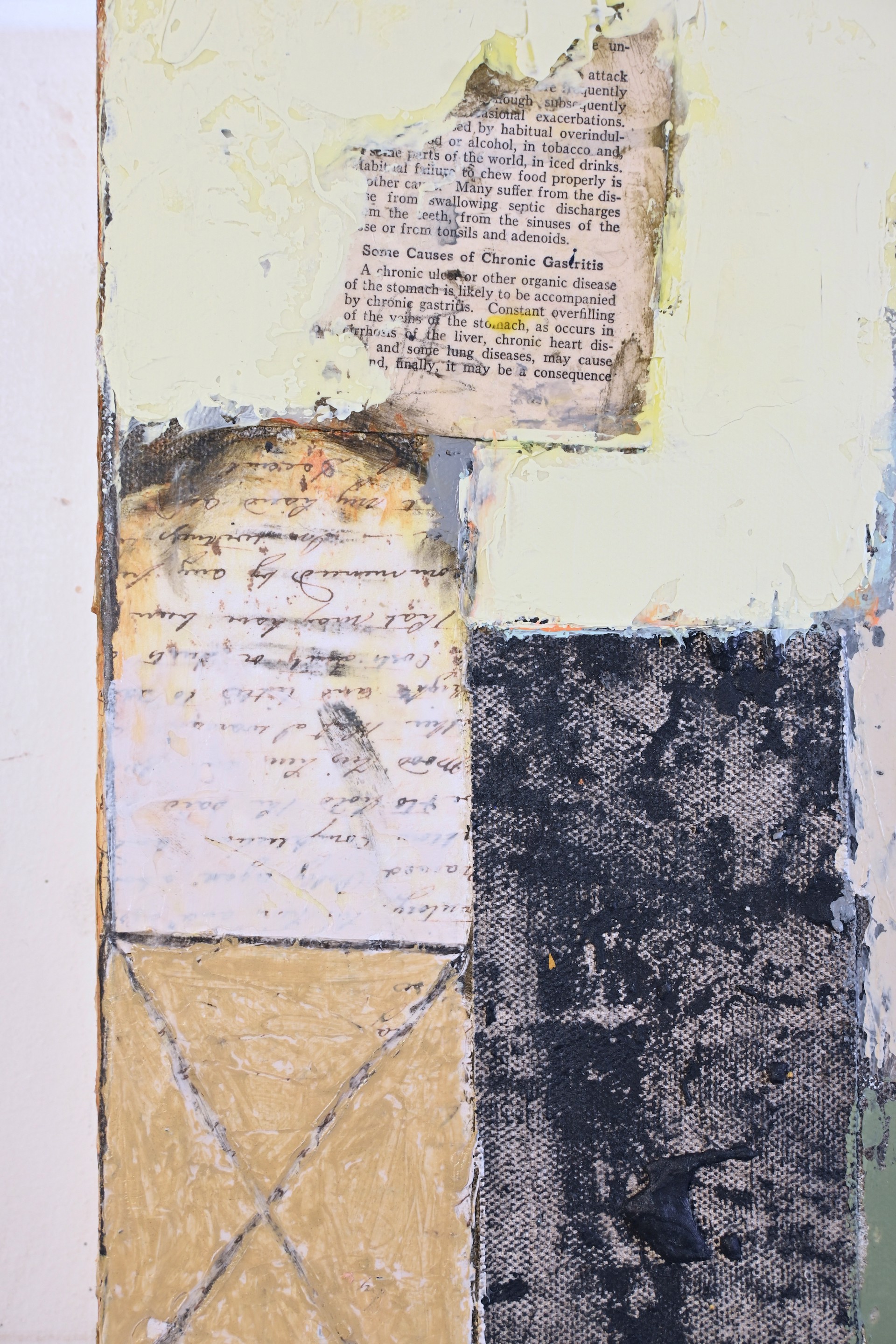 Composition with Yellow Ochre by M.N. Freeman