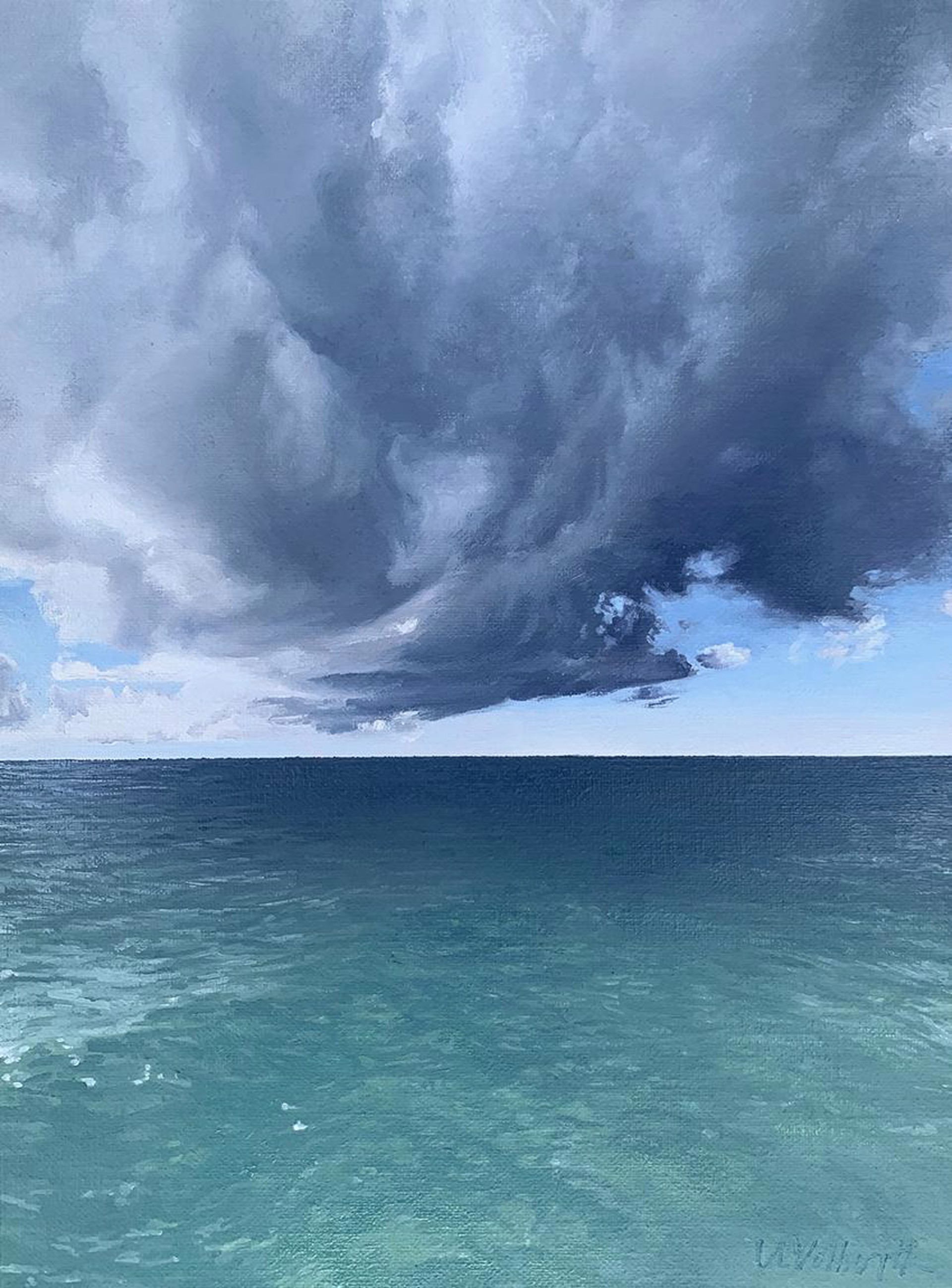 Approaching Storm, Key West by Veronica Volborth