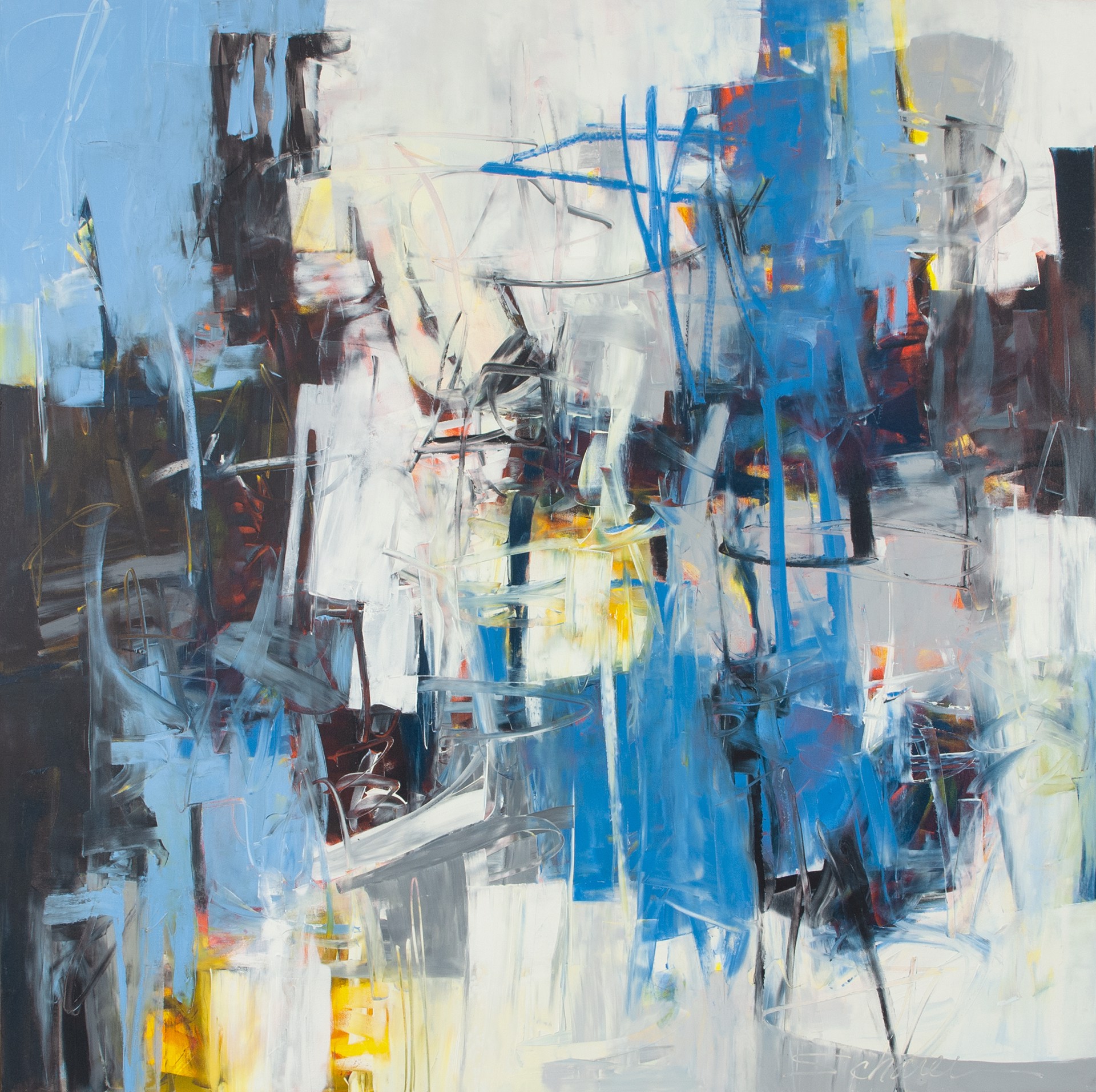 Urban Stories (SOLD) by KAREN SCHARER