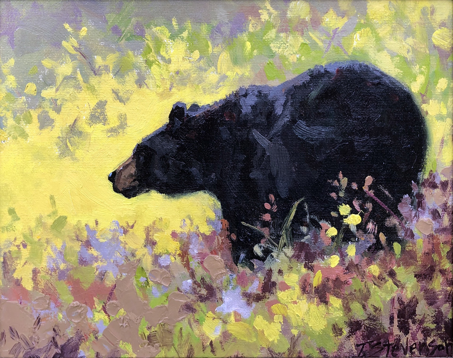 Bear and Berries #1 by Tiffany Stevenson