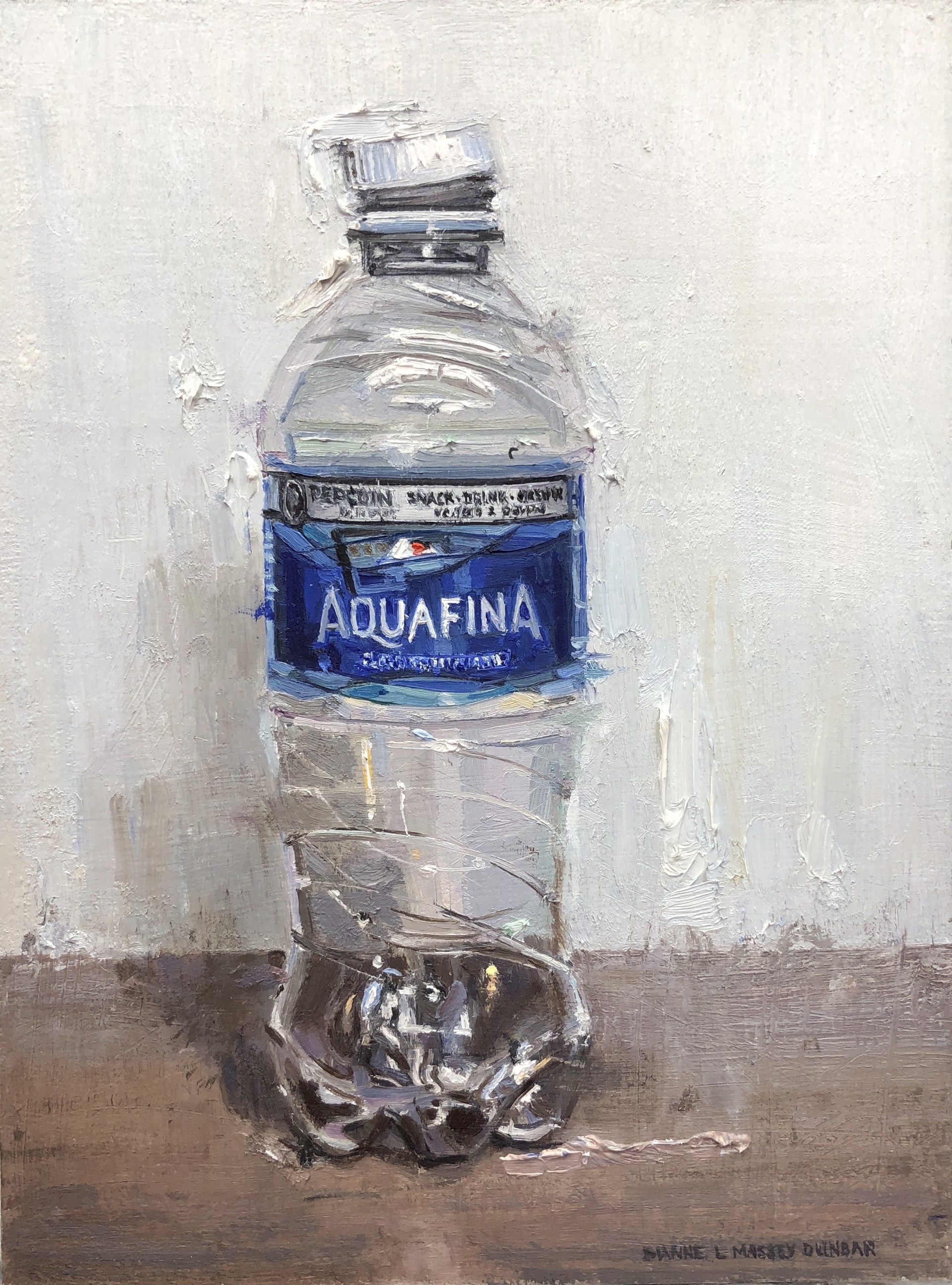 Water Bottle by Dianne L Massey Dunbar