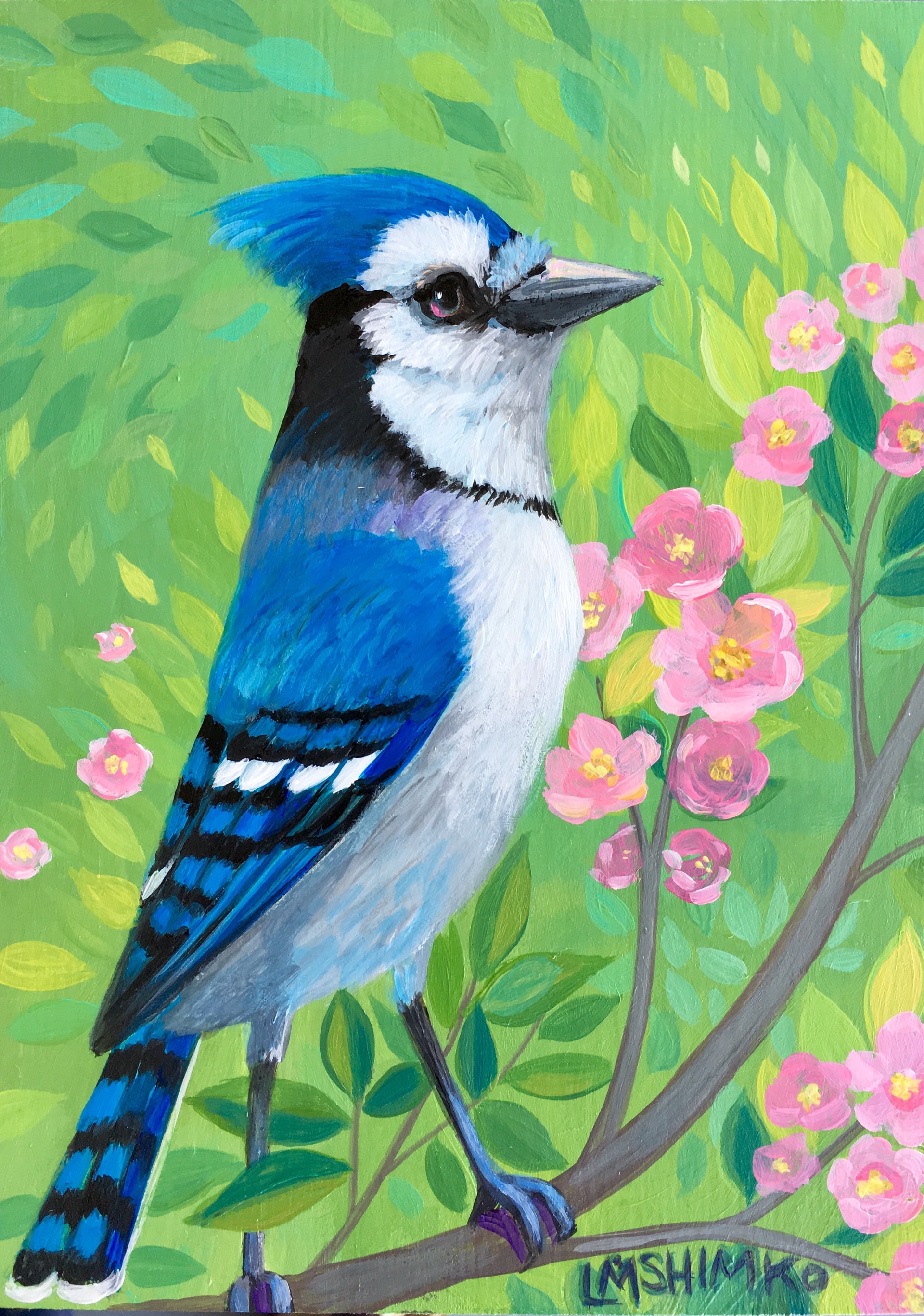 Blue Jay Spring by Lisa Shimko