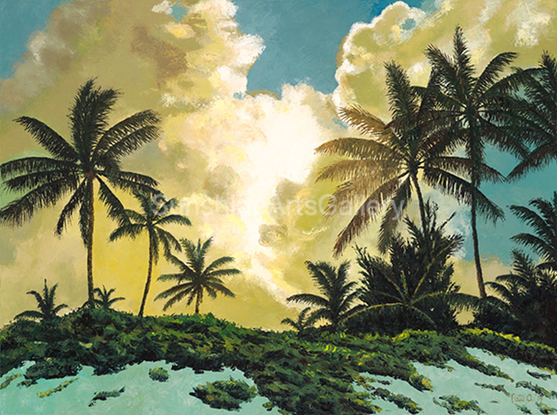 Kailua Beach Enlightenment by Pati O'Neal