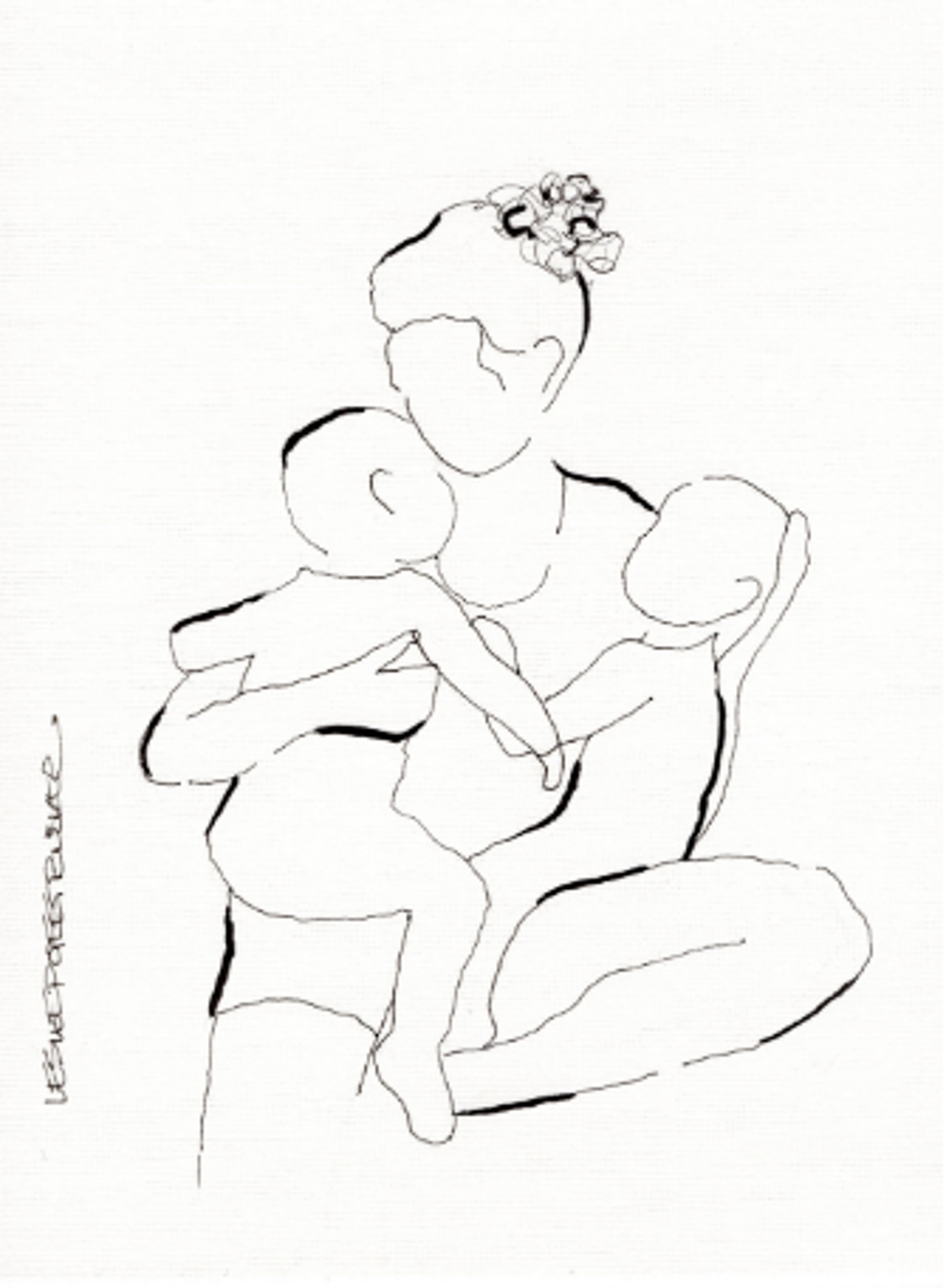 Mother & Child No. 5 by Leslie Busker