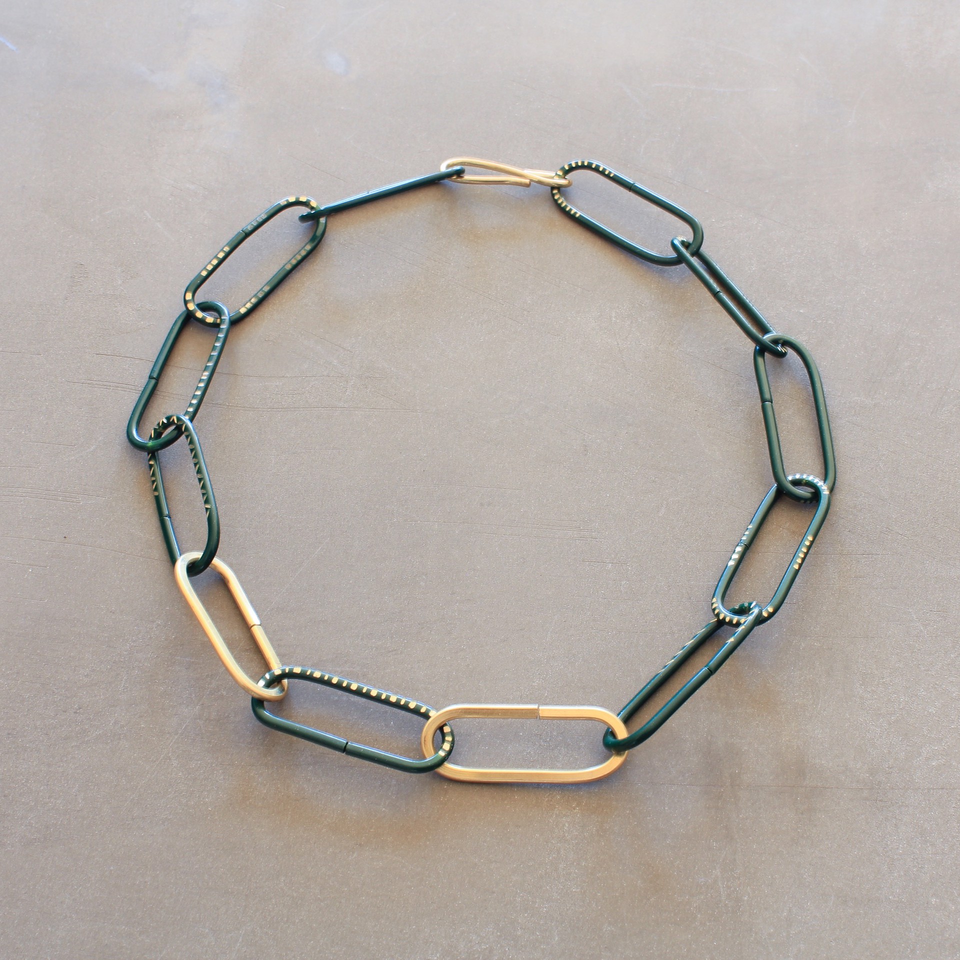 Detail Chain BRASS + FOREST by Audrey Laine