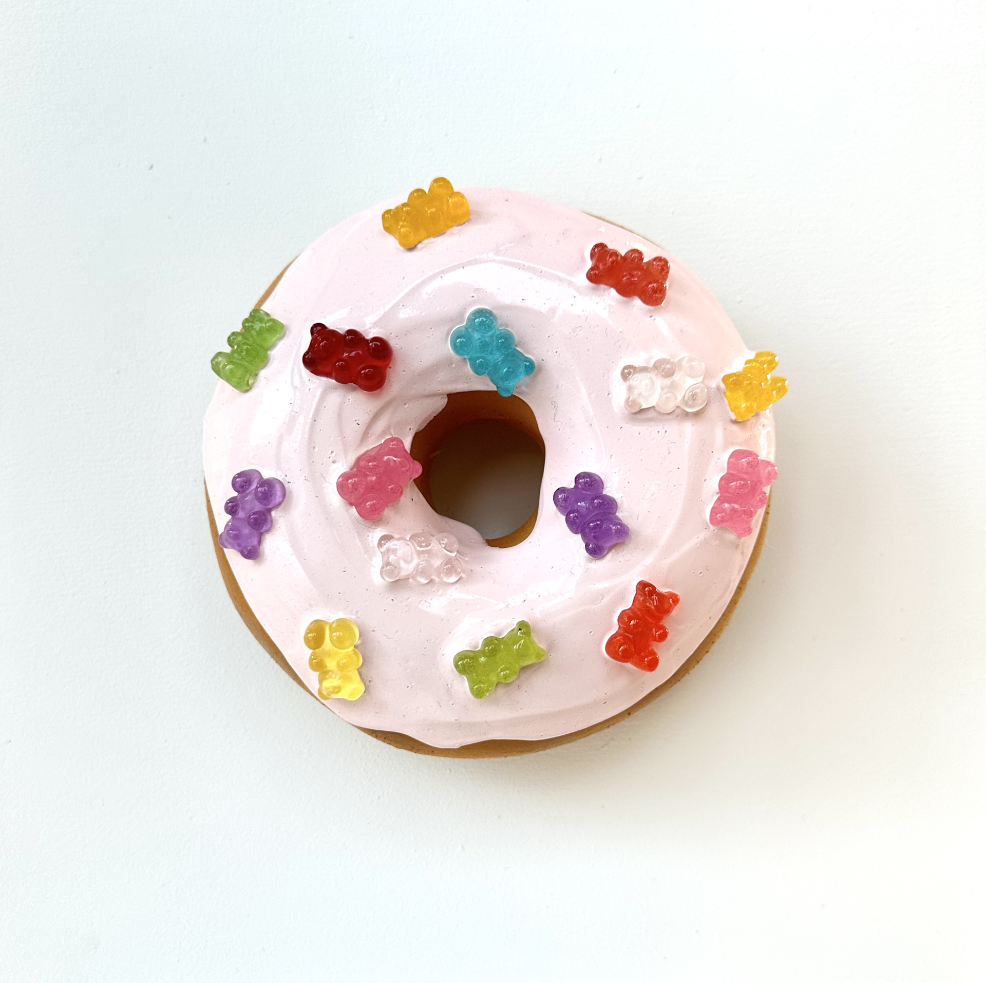 Pink Gummy Bear Donut by Anna Sweet