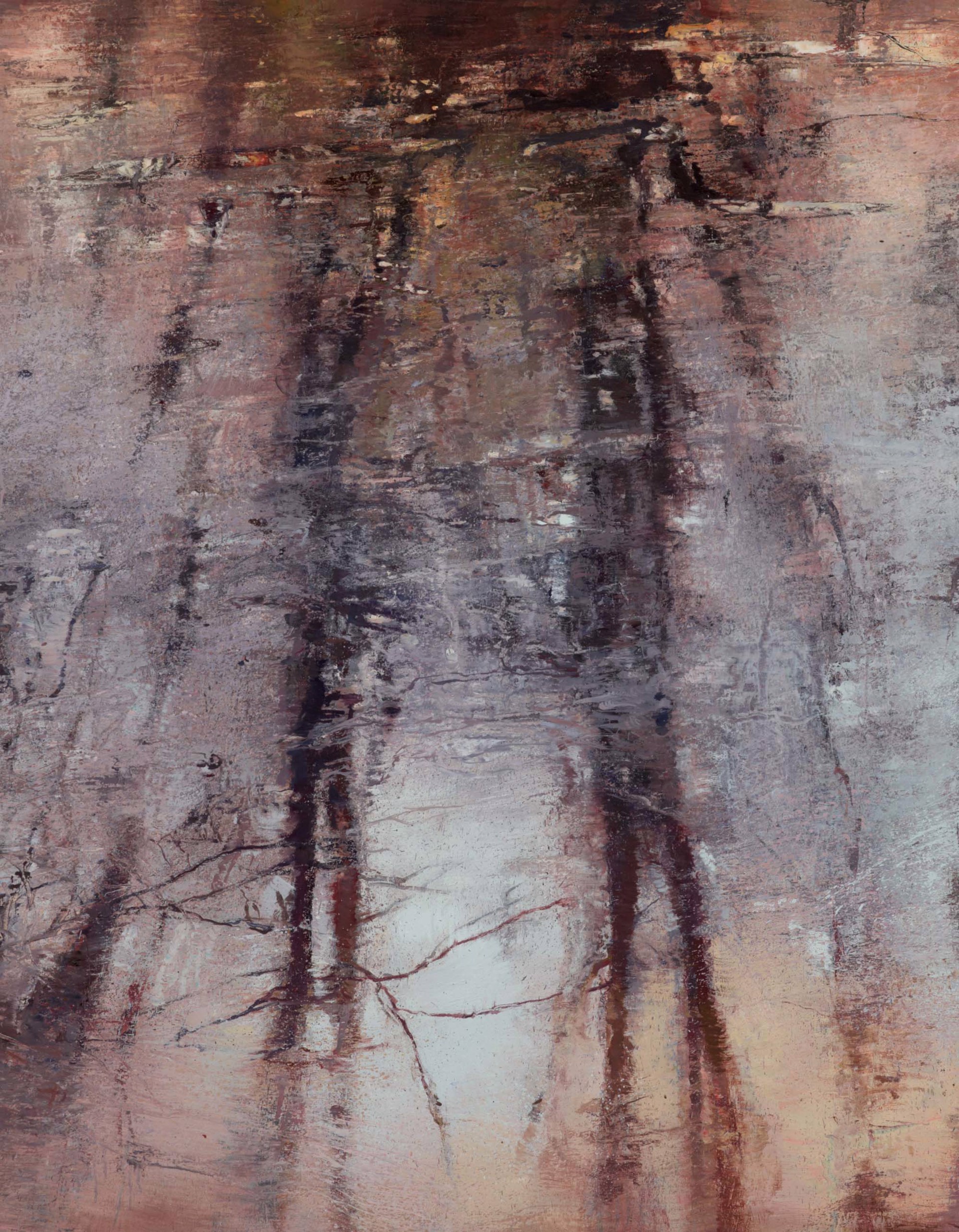 Ice Pond by Gail Chase Bien