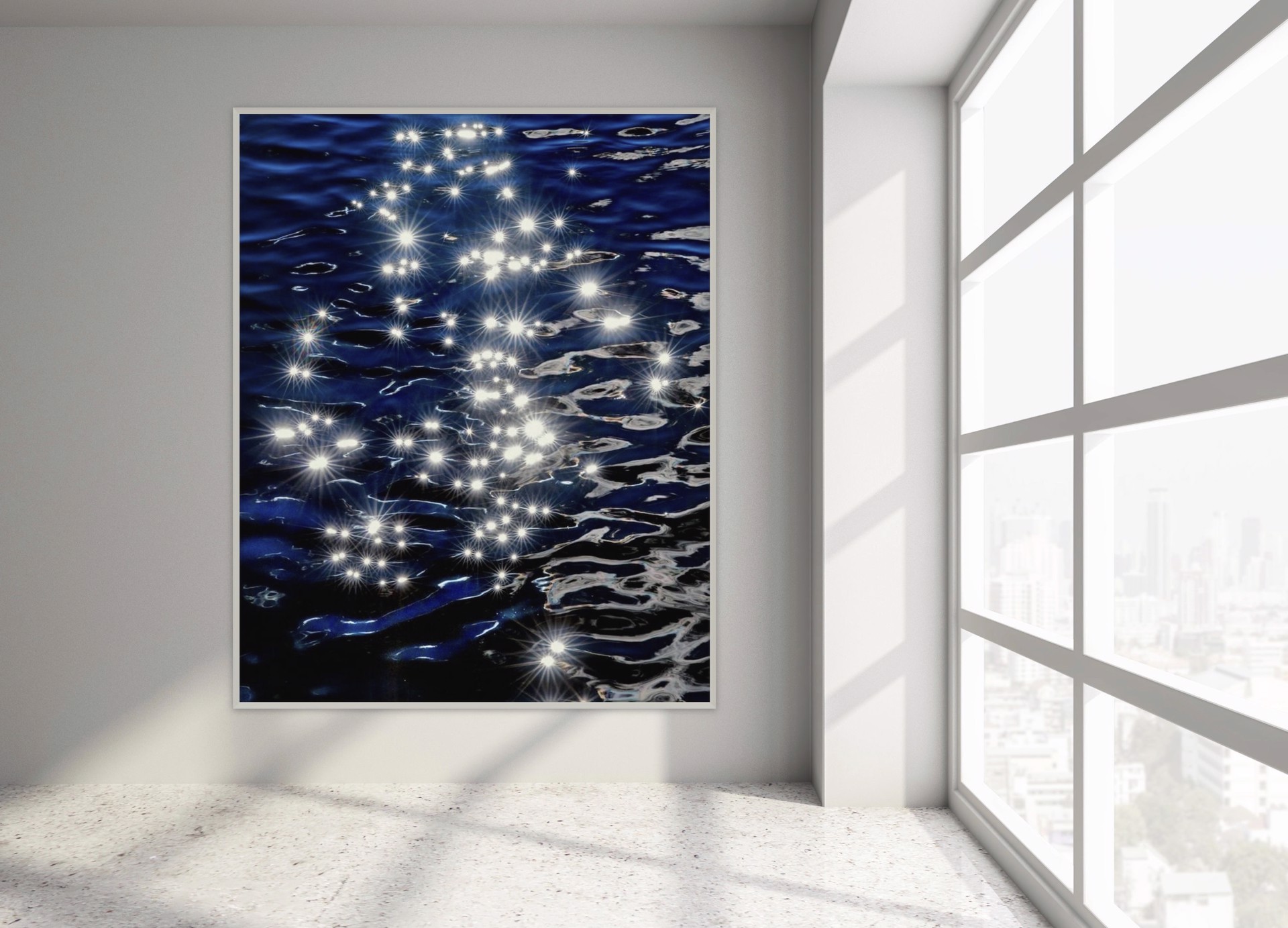 Water Galaxy (Custom Sizes and Framing Also Available) by Lynn Savarese