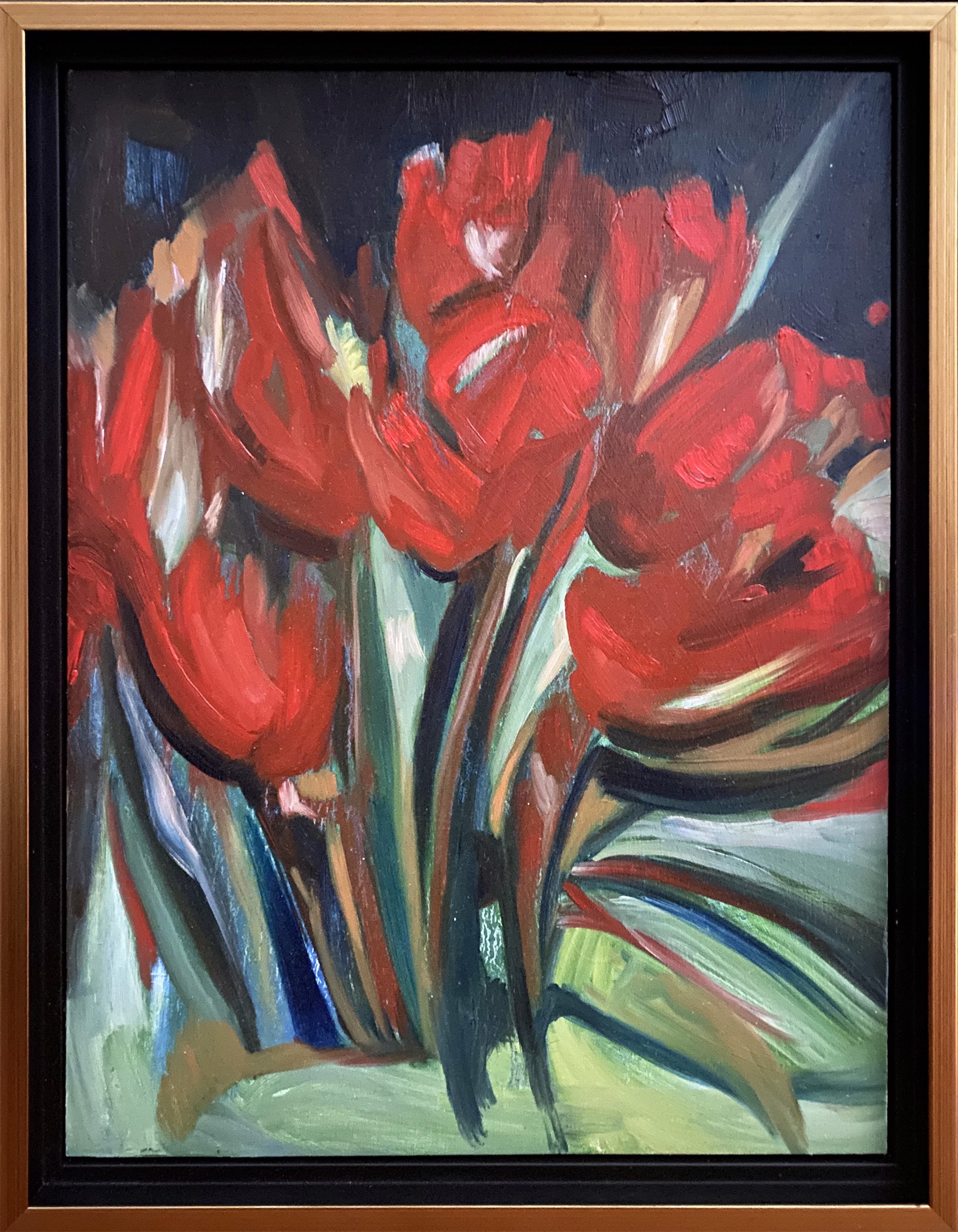 Red Tulips by Catharine Somerville