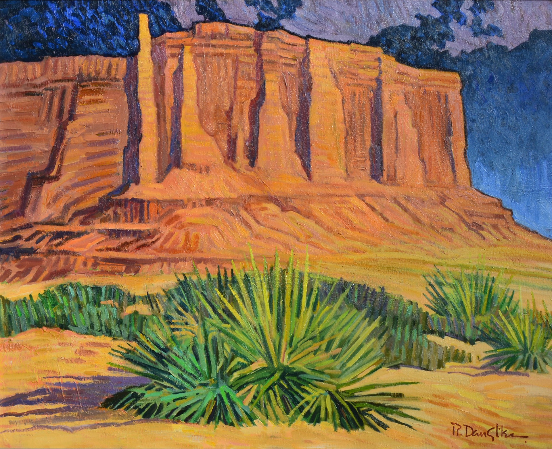 Vermillion Cliffs by Robert Daughters (1929-2013)