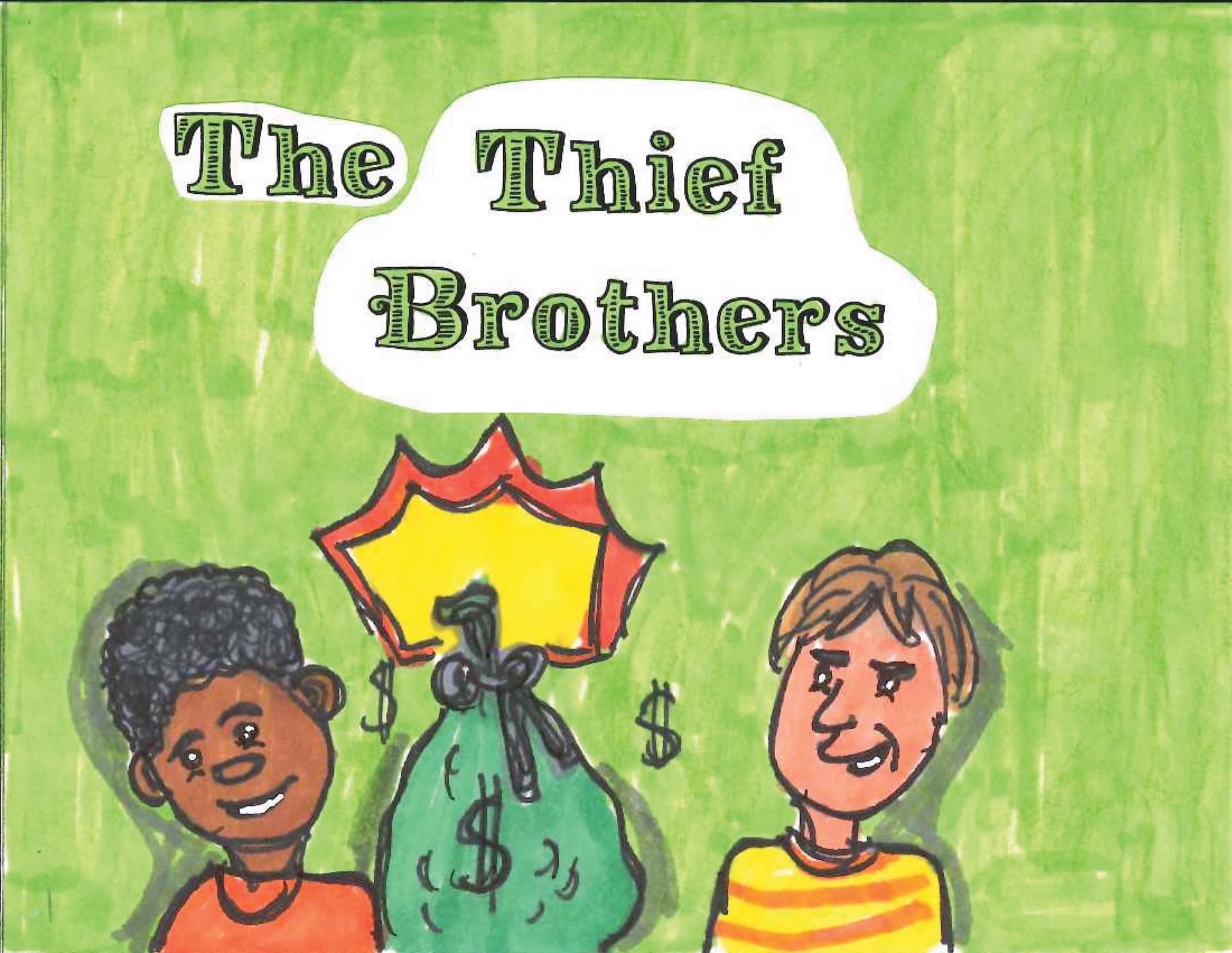 The Thief Brothers: A Mini-Book by Nonja Tiller