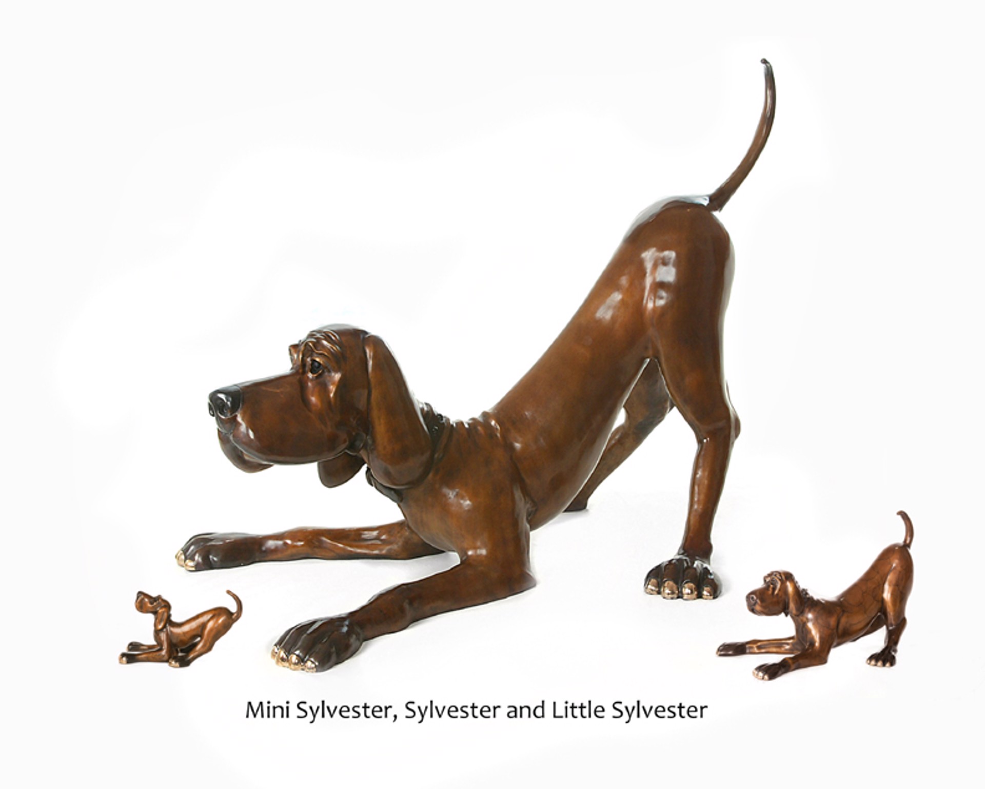 3 sylvester large, little and mini by Marty Goldstein