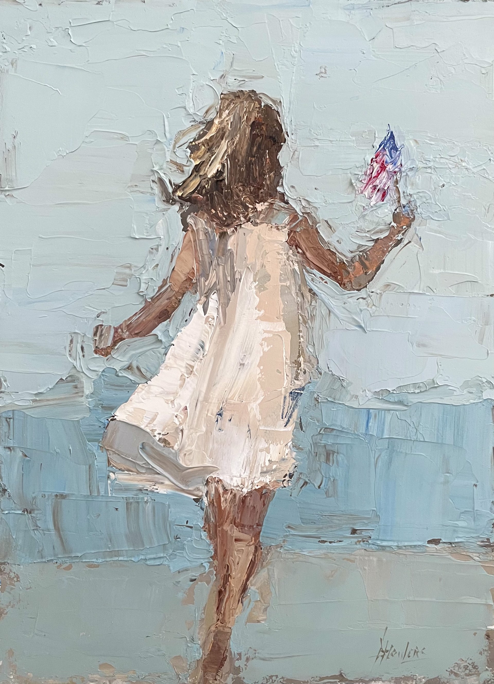 Happy 4th by Barbara Flowers