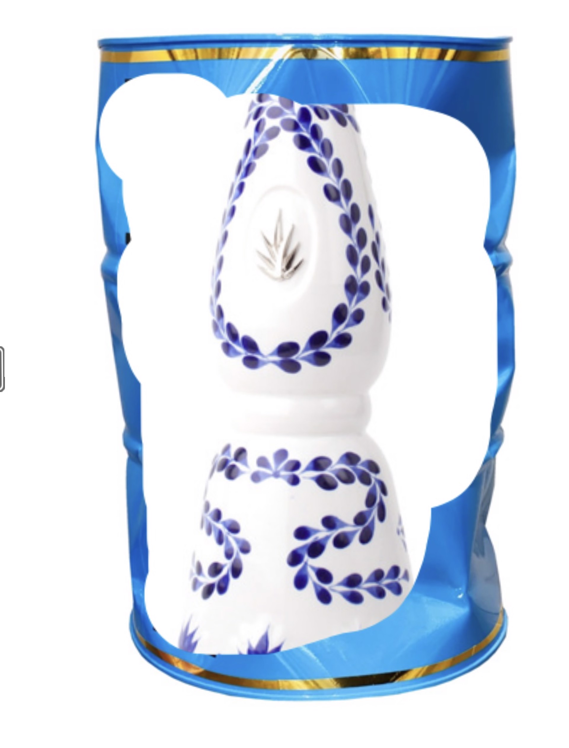 Clase Azul Reposado Tequila Bottle (Custom) by Brand Logo Barrels by Efi Mashiah