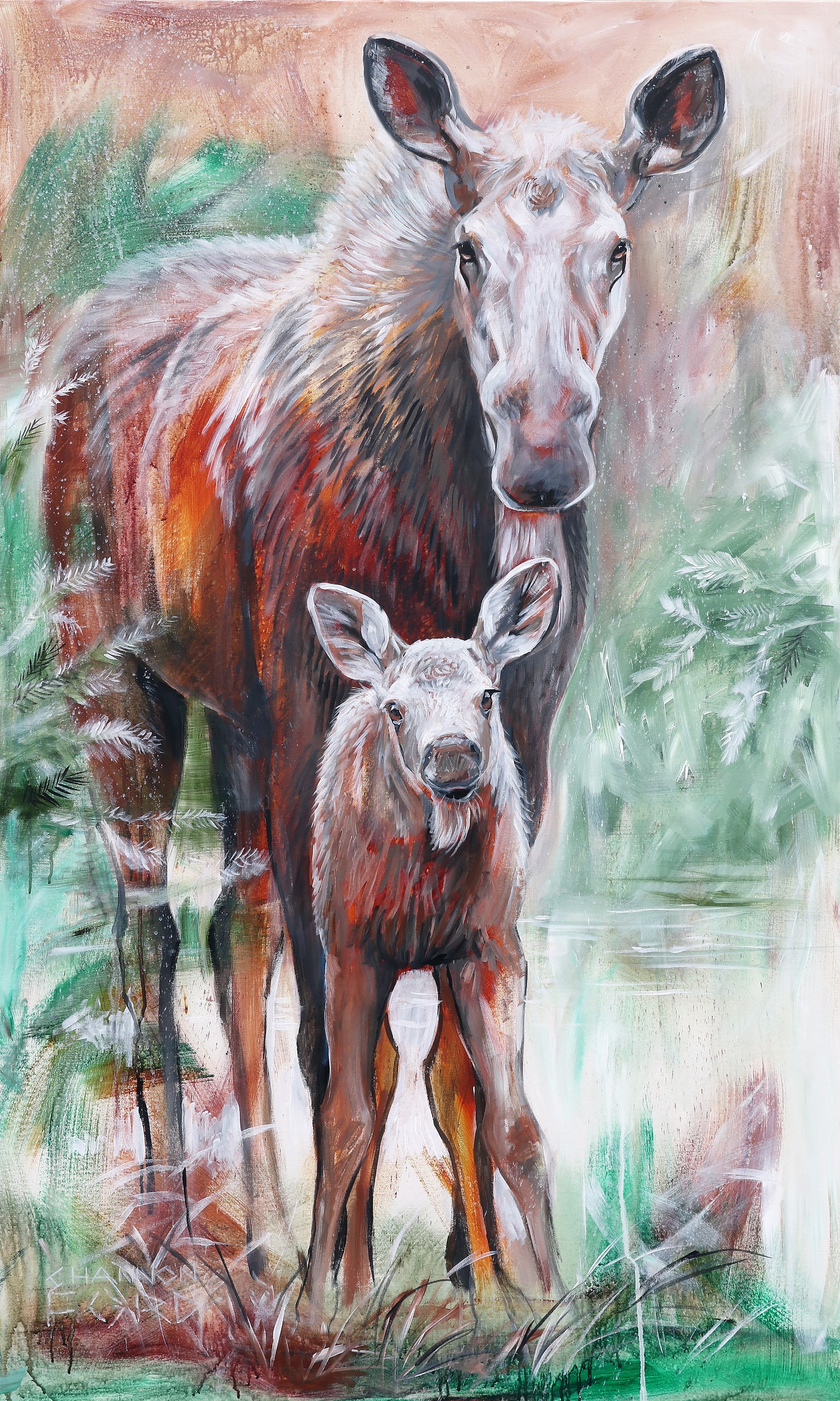 Momma Moose by Shannon Ford
