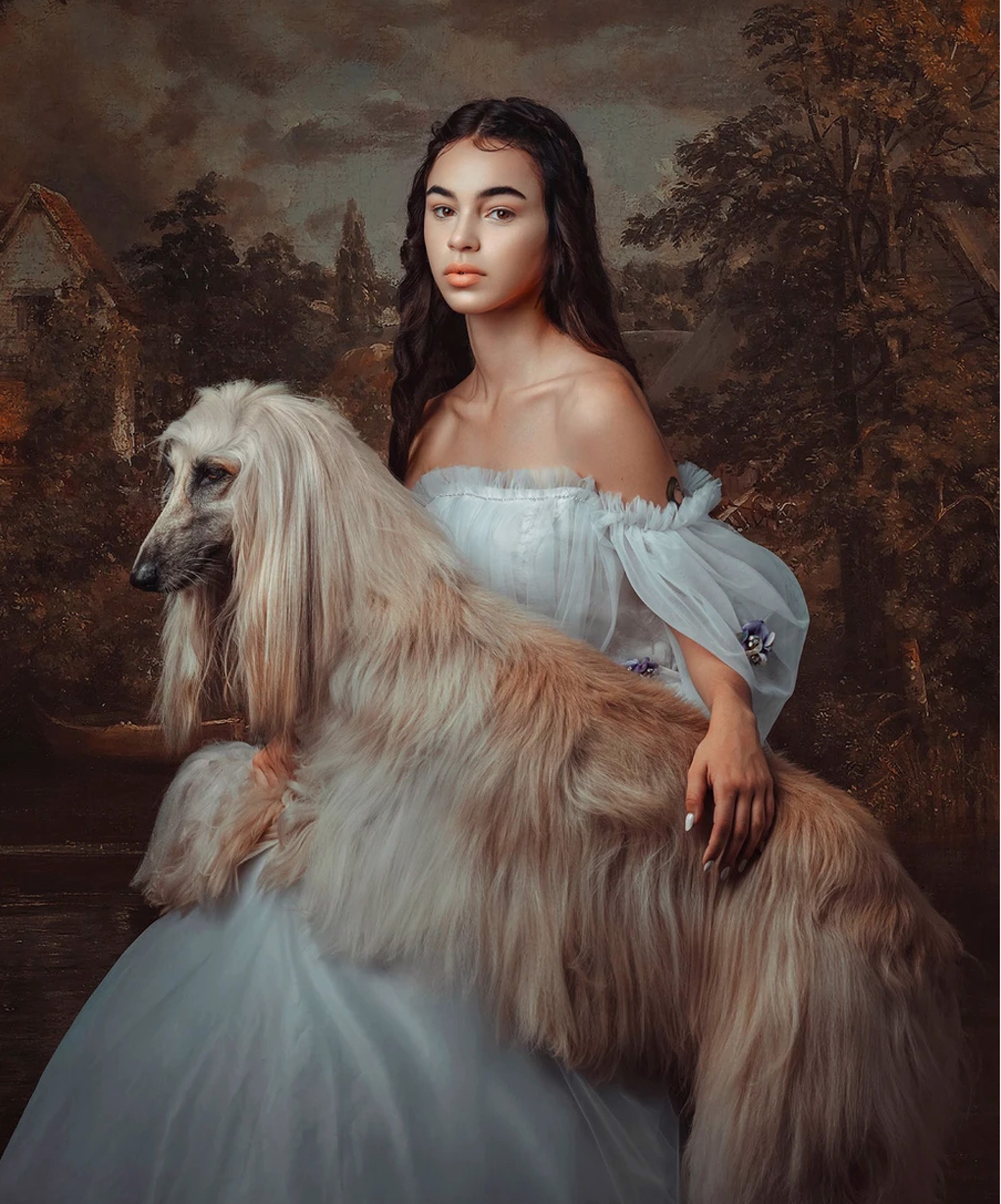 The Lady with the Dog by Carlos Gamez de Francisco