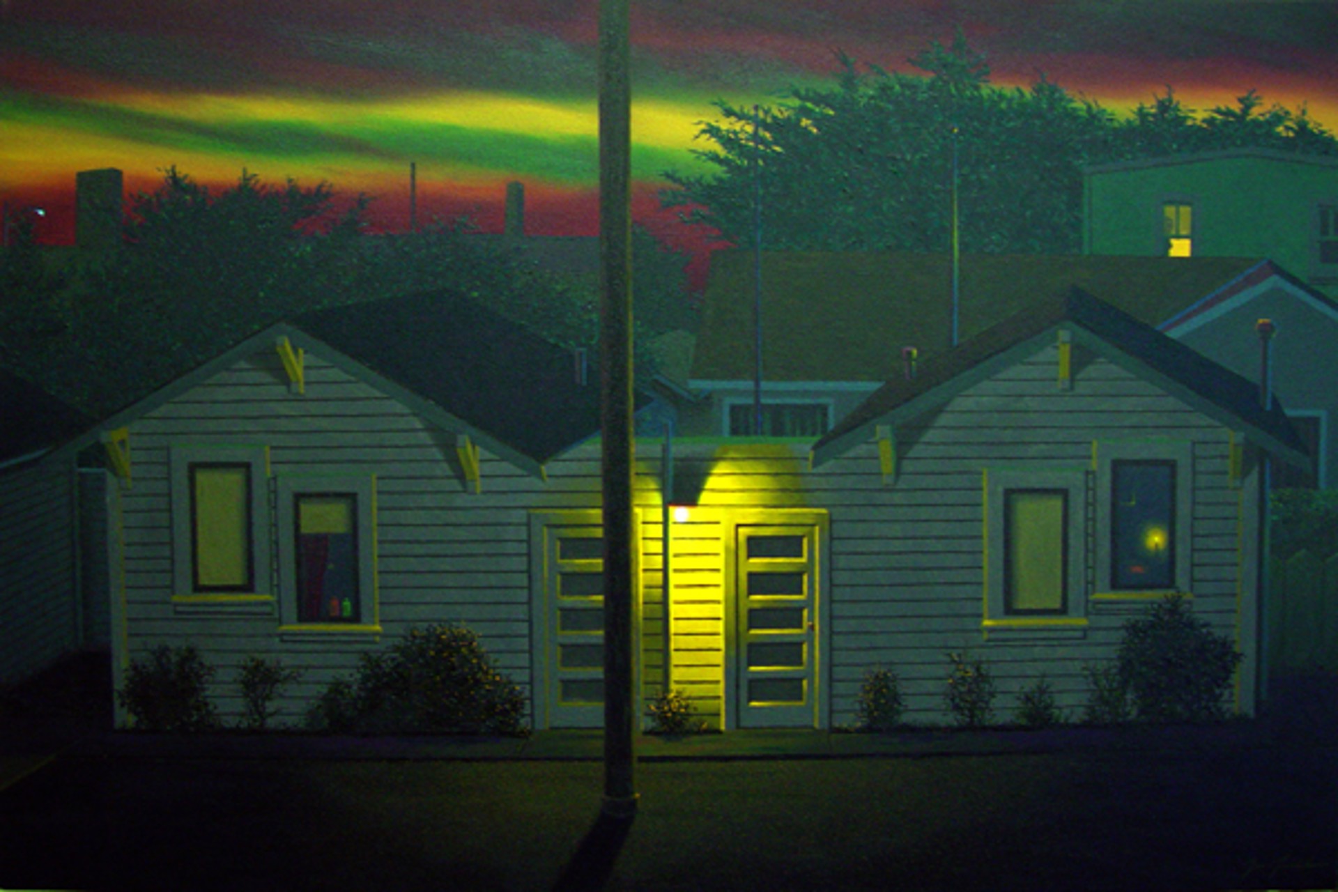 Snug Harbor Dusk by James Torlakson