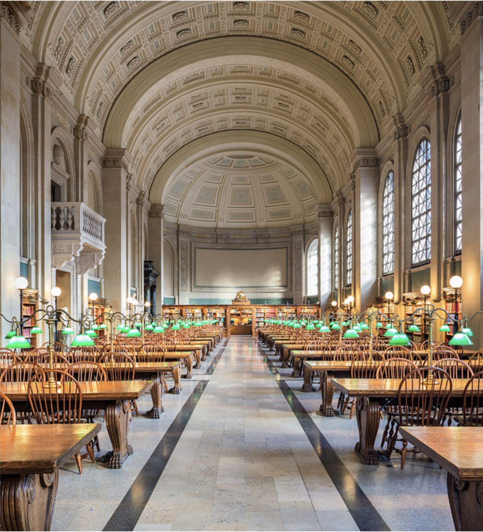 Boston Public Library, USA by Reinhard Gorner