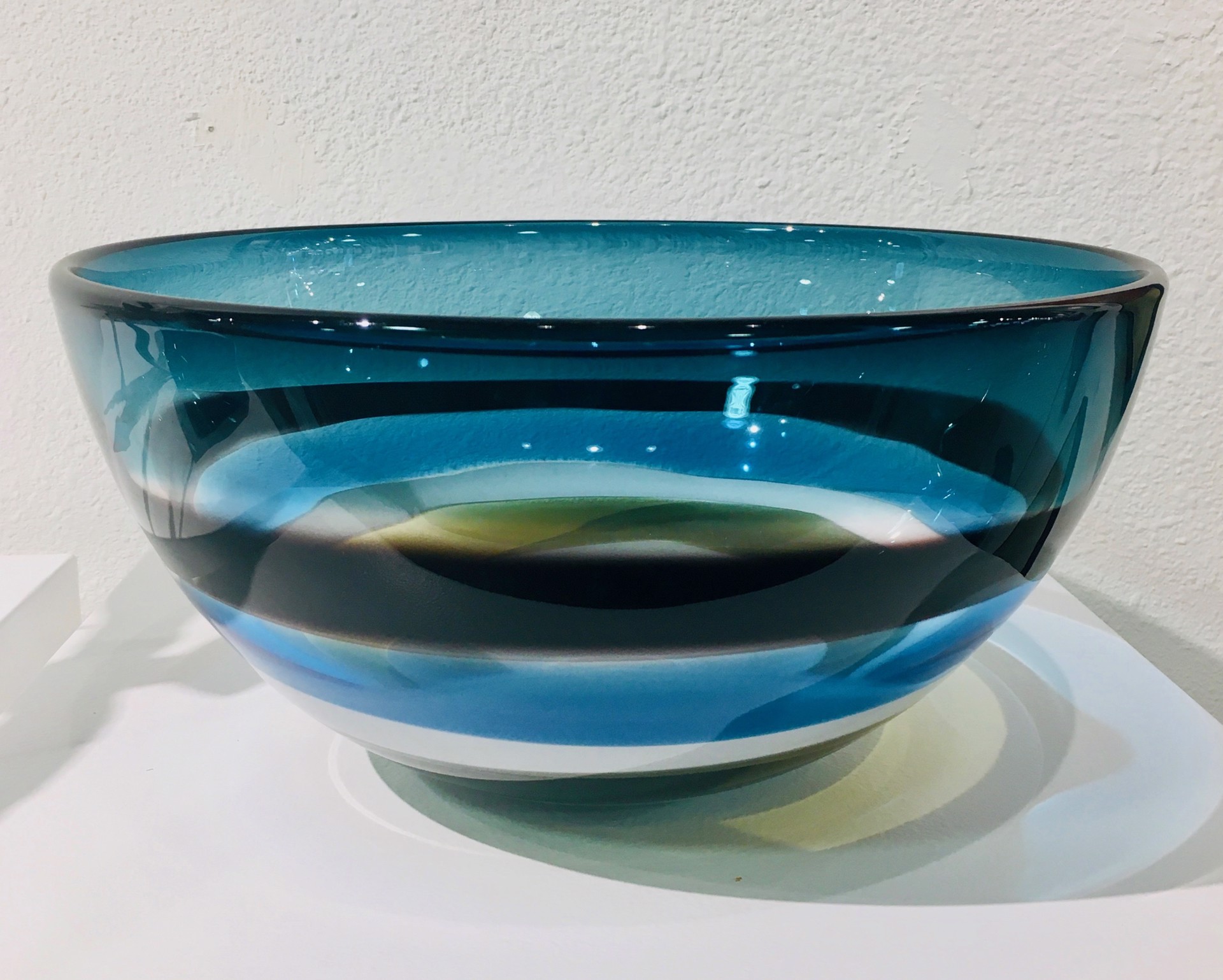 Banded Bowl (SOLD) by Caleb Siemon
