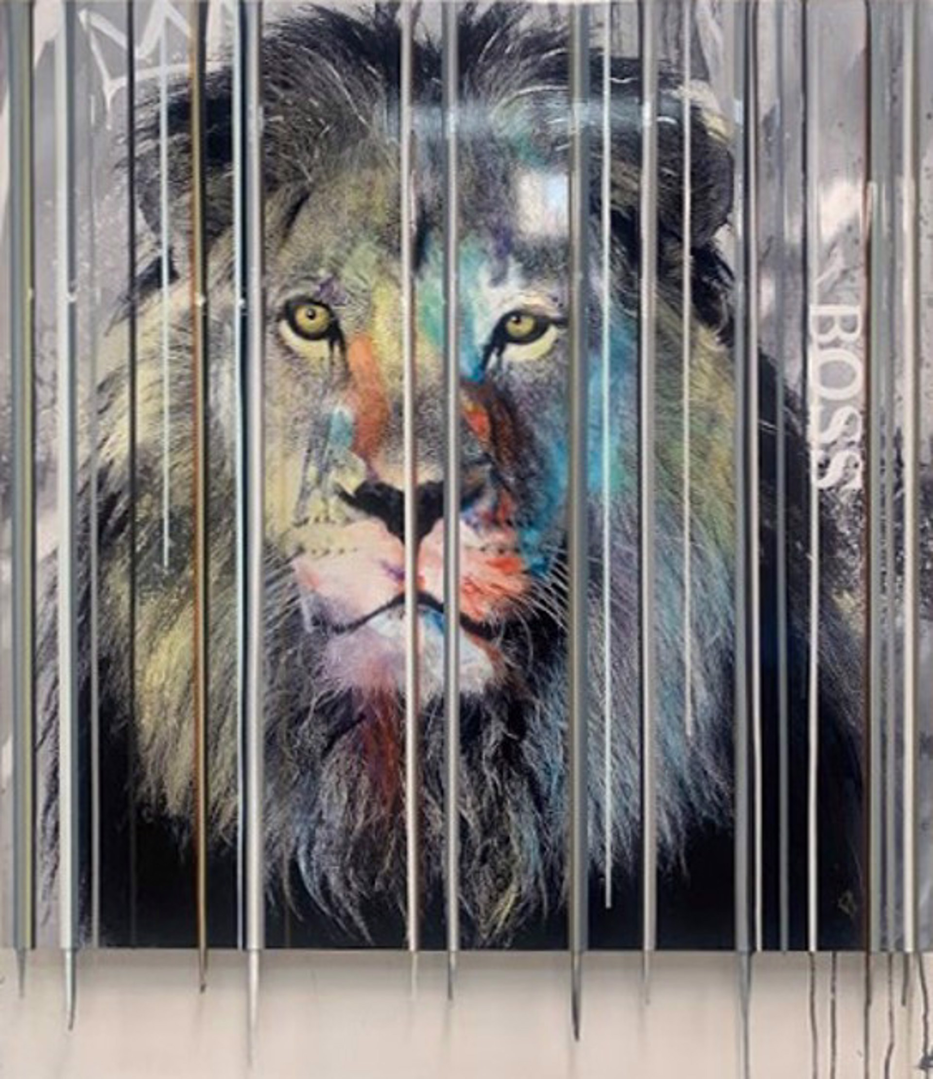 Boss Lion by Srinjoy