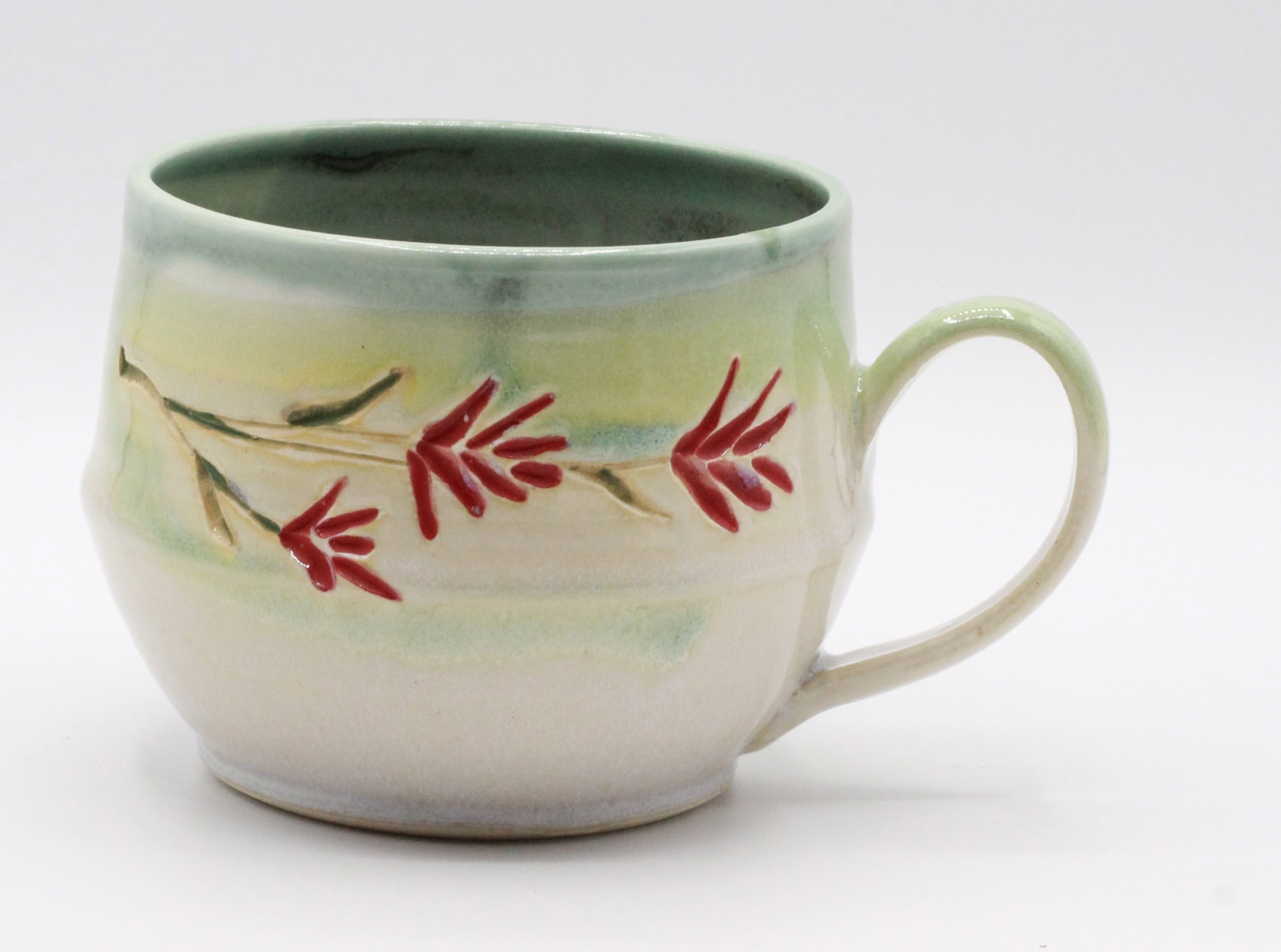 Indian Paintbrush Mug by Katie Redfield