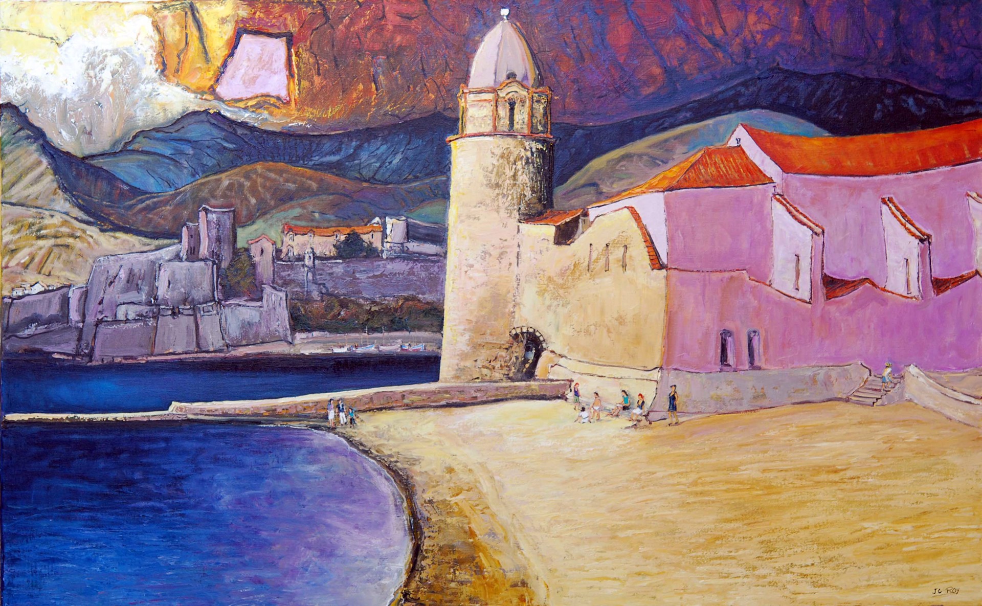 Collioure by Jean Claude Roy